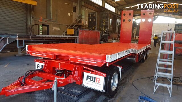 NEW 2024 FWR 3 Axle Dog Trailer - FD3