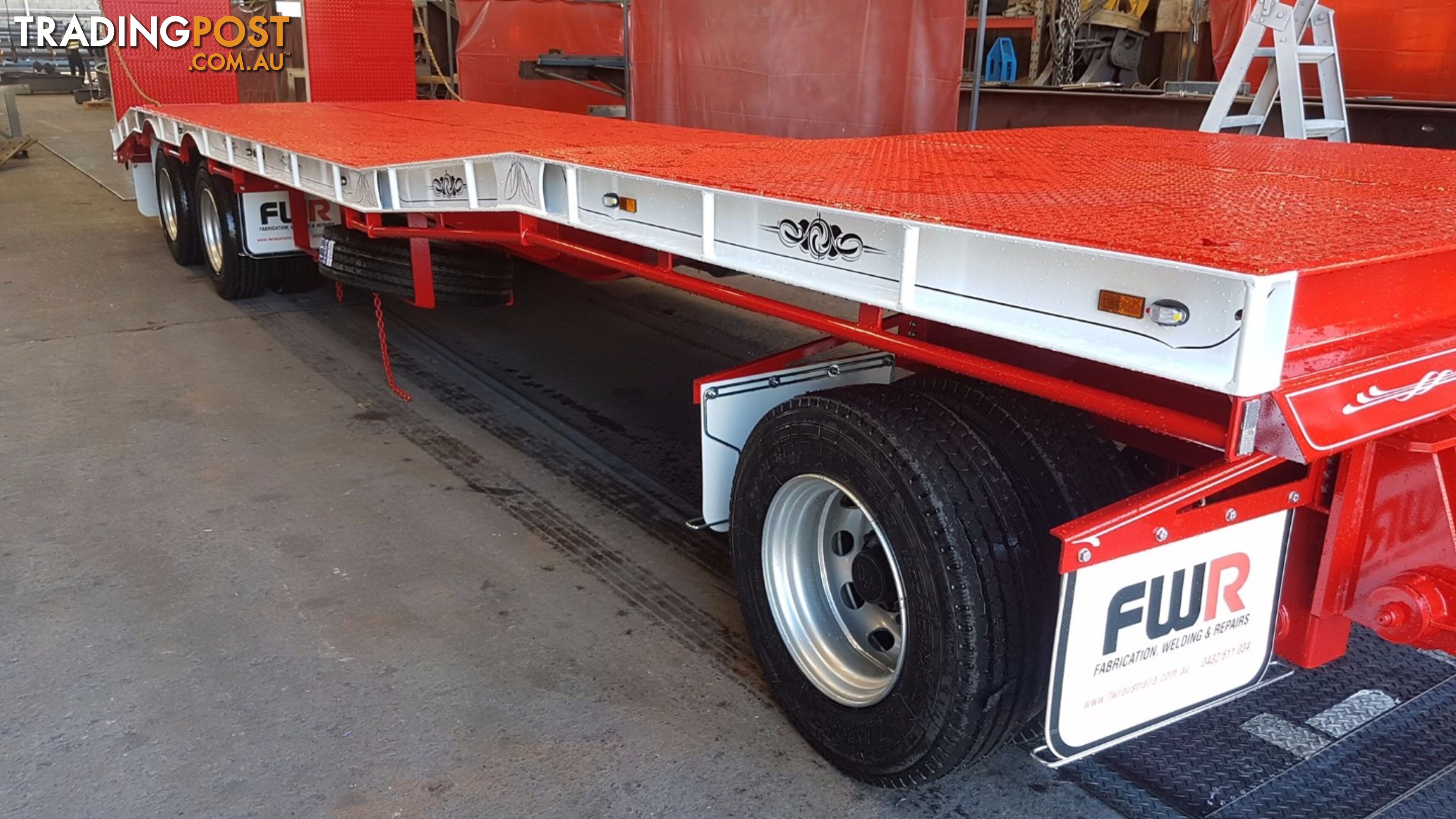 NEW 2024 FWR 3 Axle Dog Trailer - FD3