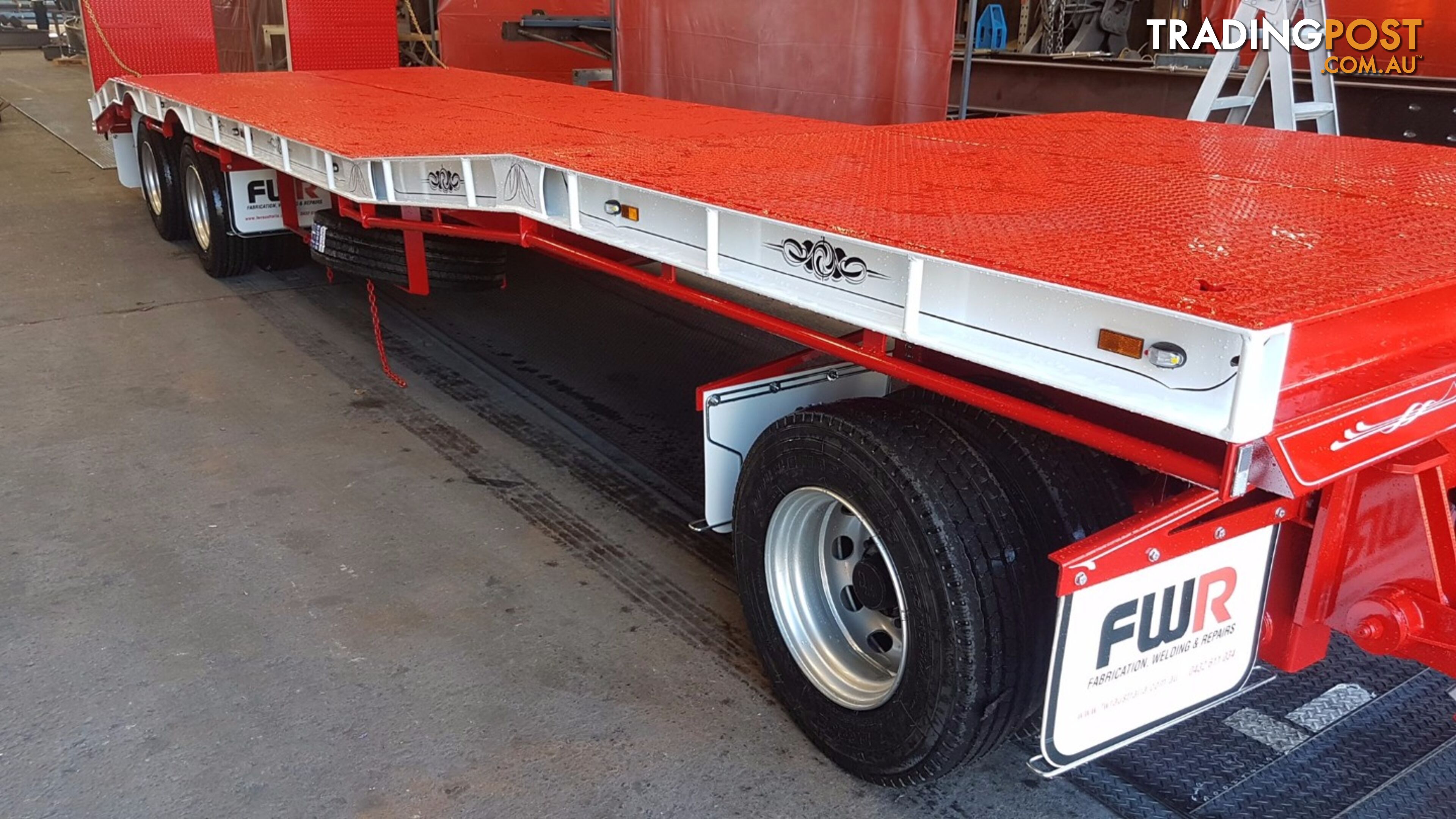 NEW 2024 FWR 3 Axle Dog Trailer - FD3