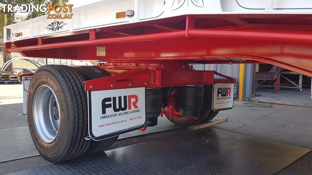 NEW 2024 FWR 3 Axle Dog Trailer - FD3