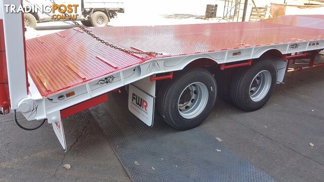 NEW 2024 FWR 3 Axle Dog Trailer - FD3