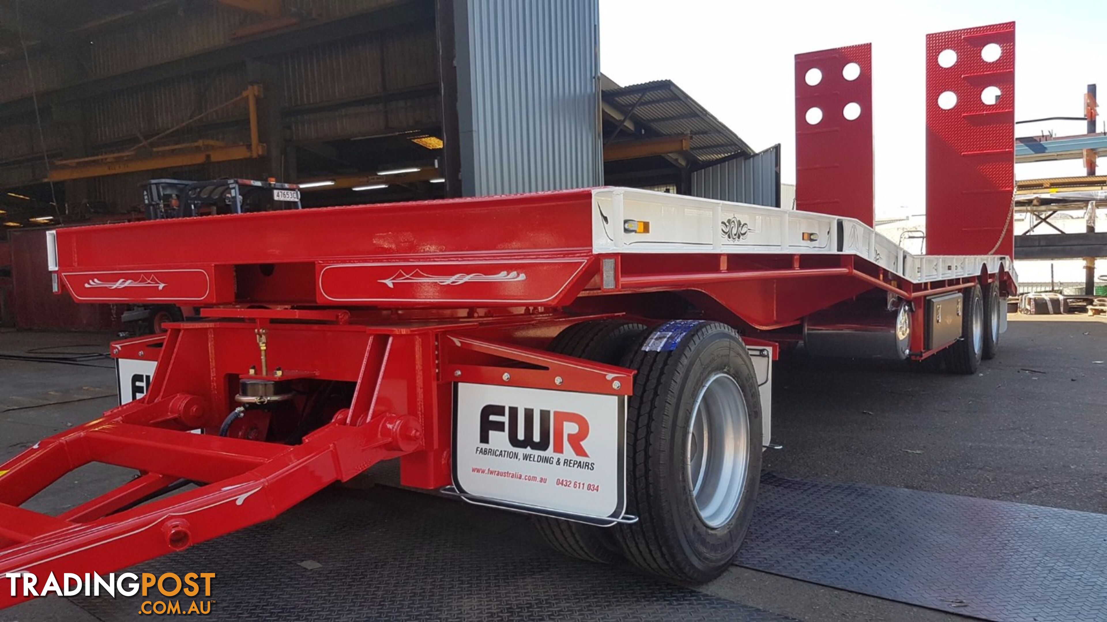 NEW 2024 FWR 3 Axle Dog Trailer - FD3