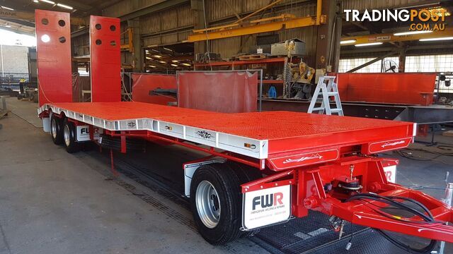 NEW 2024 FWR 3 Axle Dog Trailer - FD3