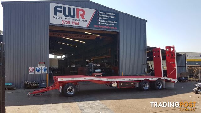 NEW 2024 FWR 3 Axle Dog Trailer - FD3