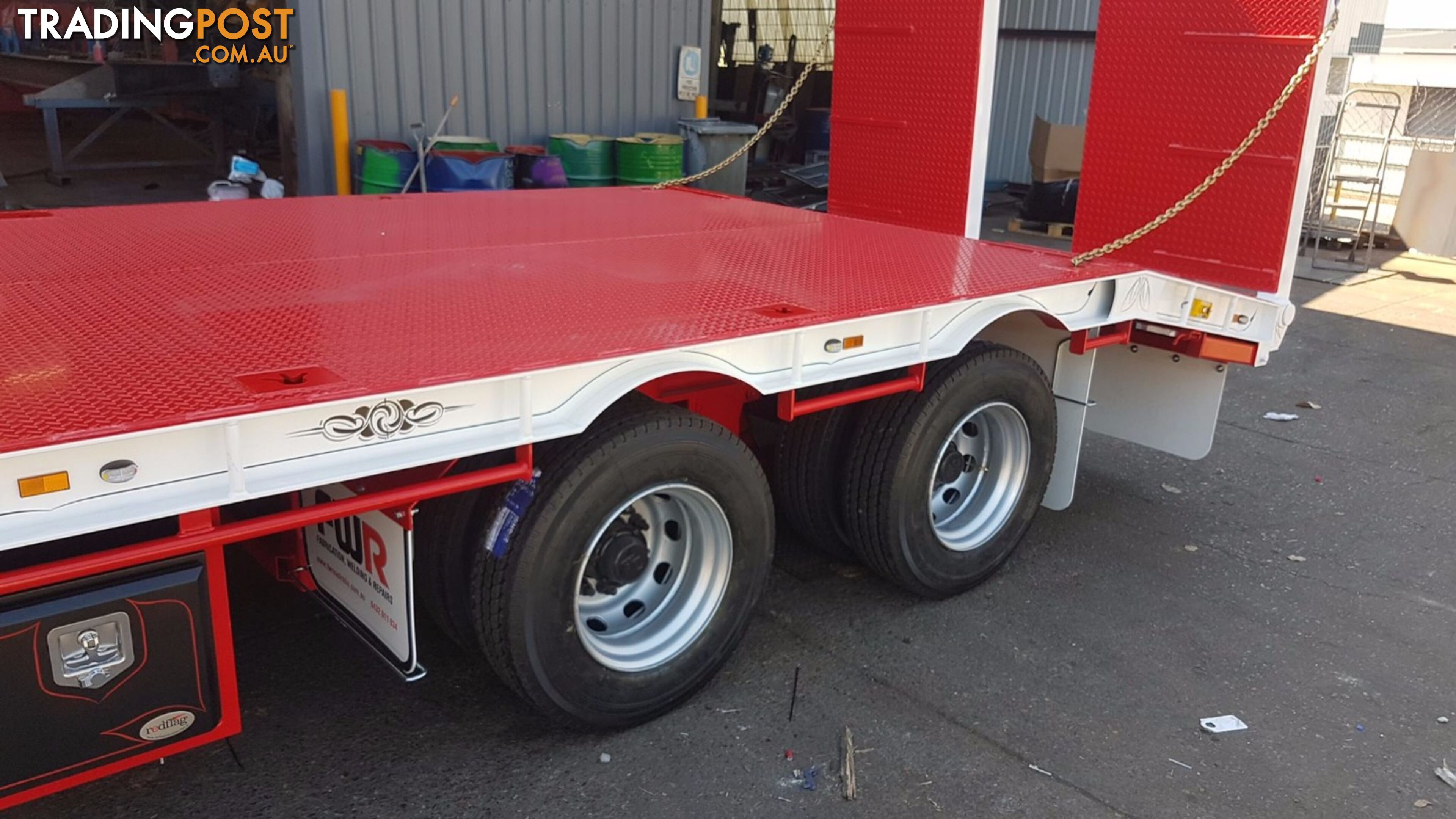 NEW 2024 FWR 3 Axle Dog Trailer - FD3