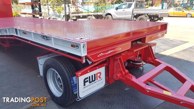 NEW 2024 FWR 3 Axle Dog Trailer - FD3