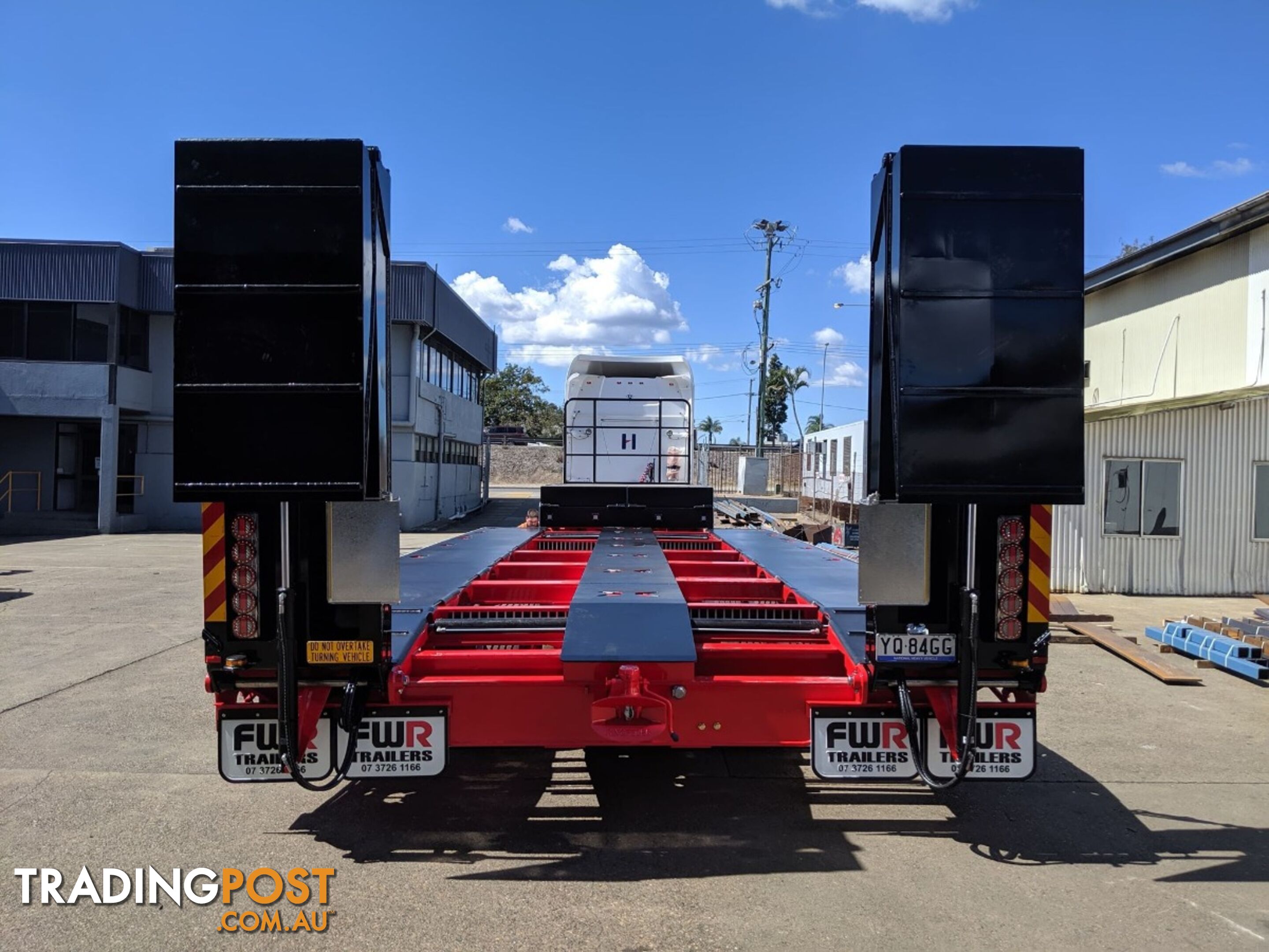 NEW 2023 FWR Tri Axle Drop Deck - 4m Widener