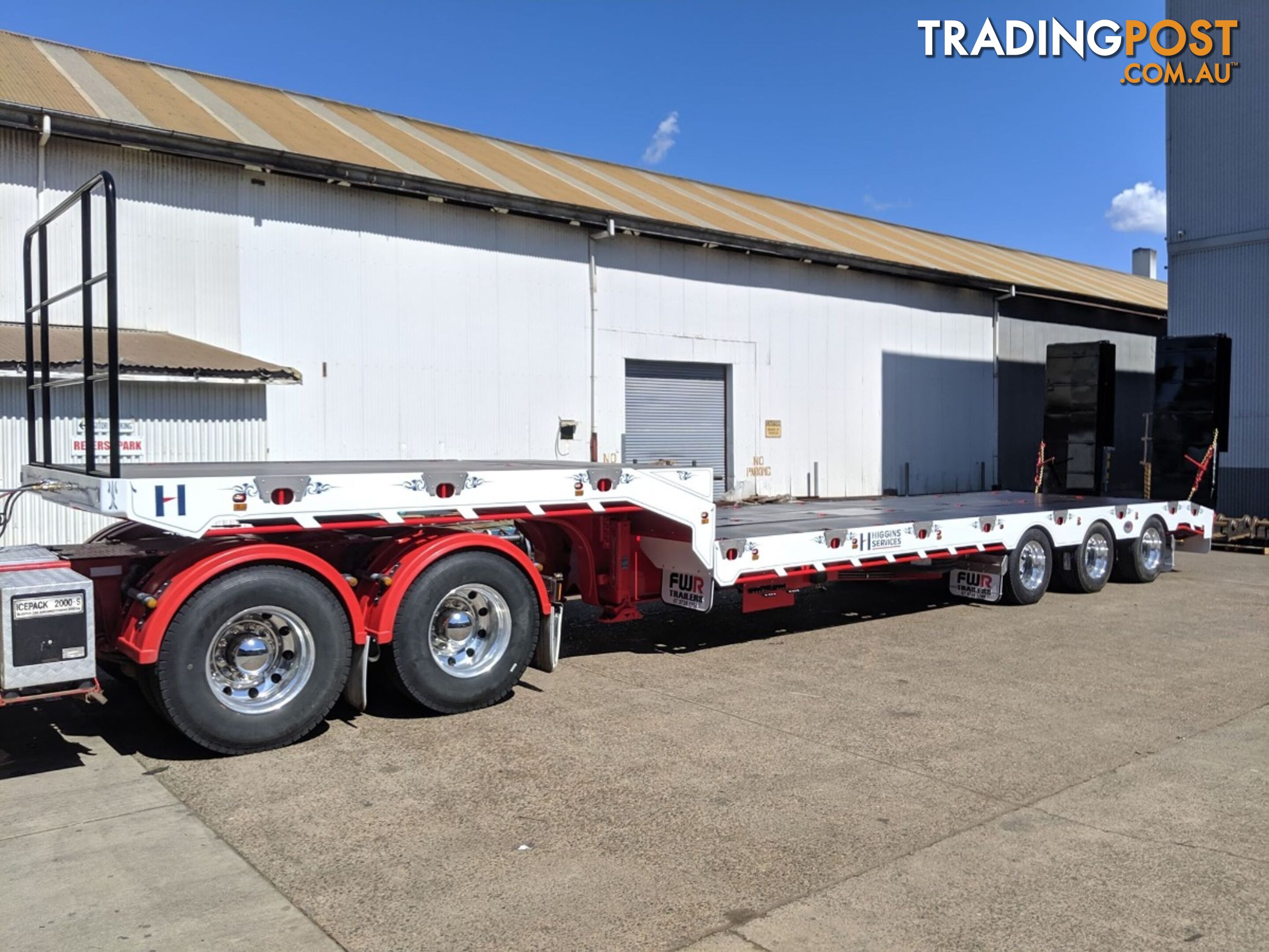 NEW 2023 FWR Tri Axle Drop Deck - 4m Widener