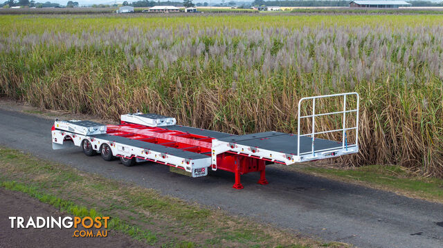 FWR Tri Axle Drop Deck - 4m Widener