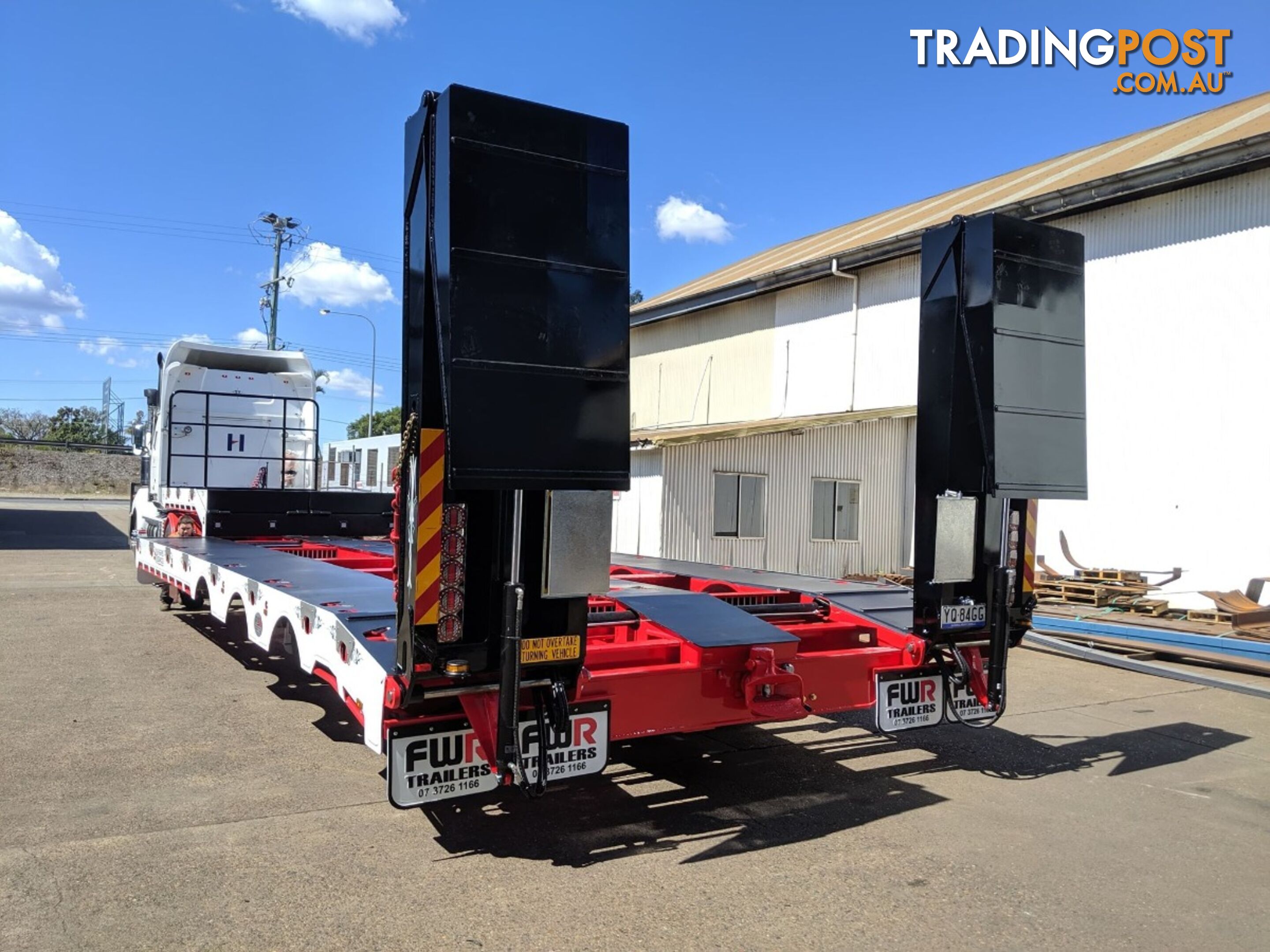 NEW 2023 FWR Tri Axle Drop Deck - 4m Widener