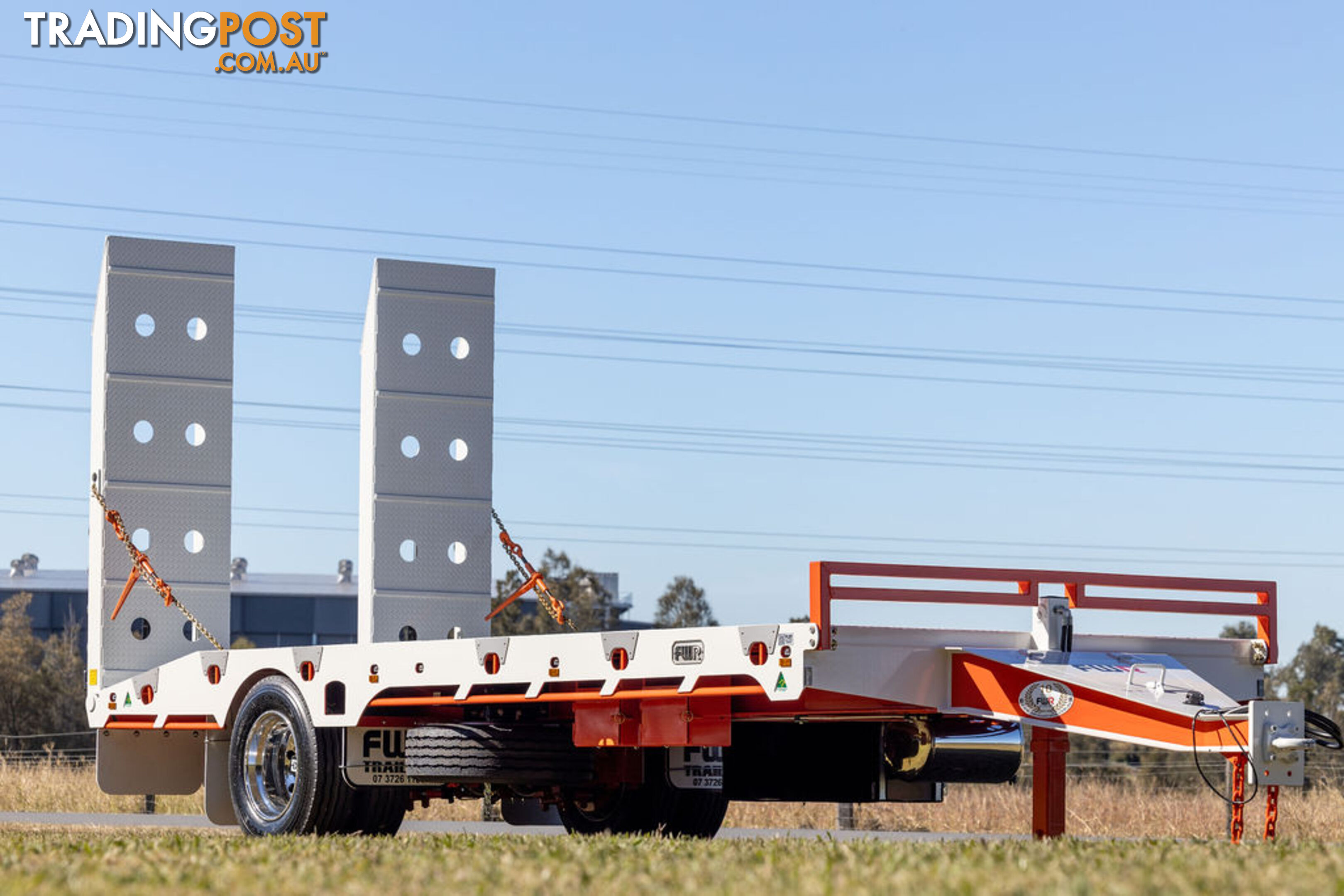 NEW 2024 FWR ELITE Single Axle Tag Trailer 