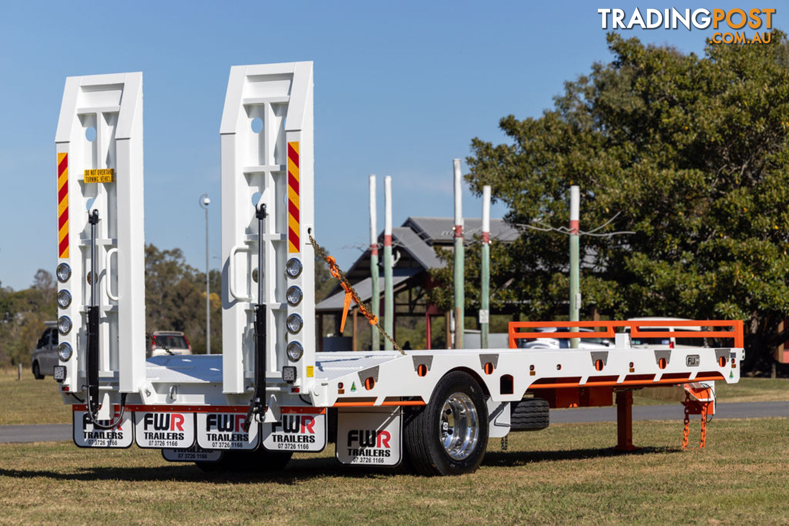 NEW 2024 FWR ELITE Single Axle Tag Trailer 