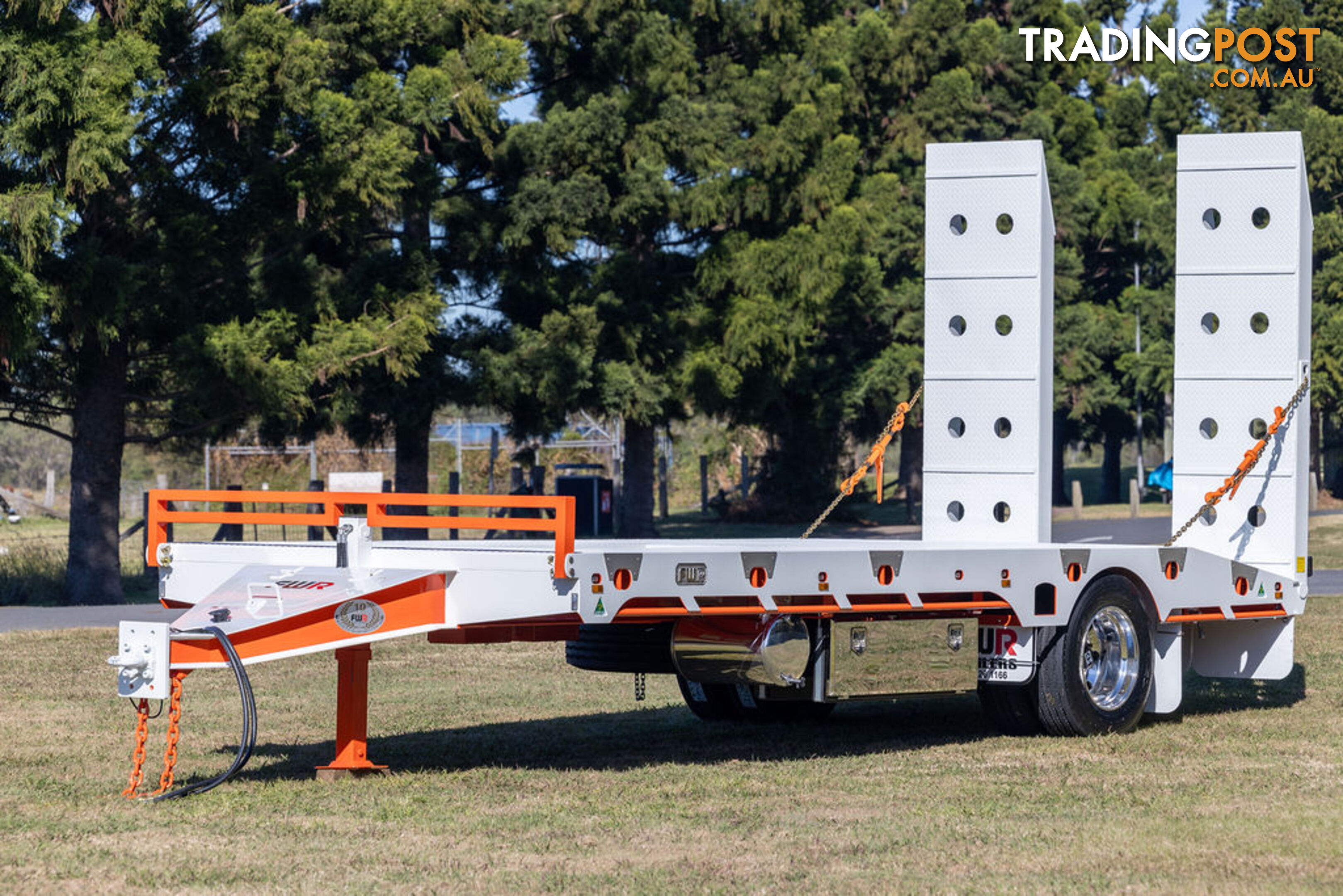 NEW 2024 FWR ELITE Single Axle Tag Trailer 