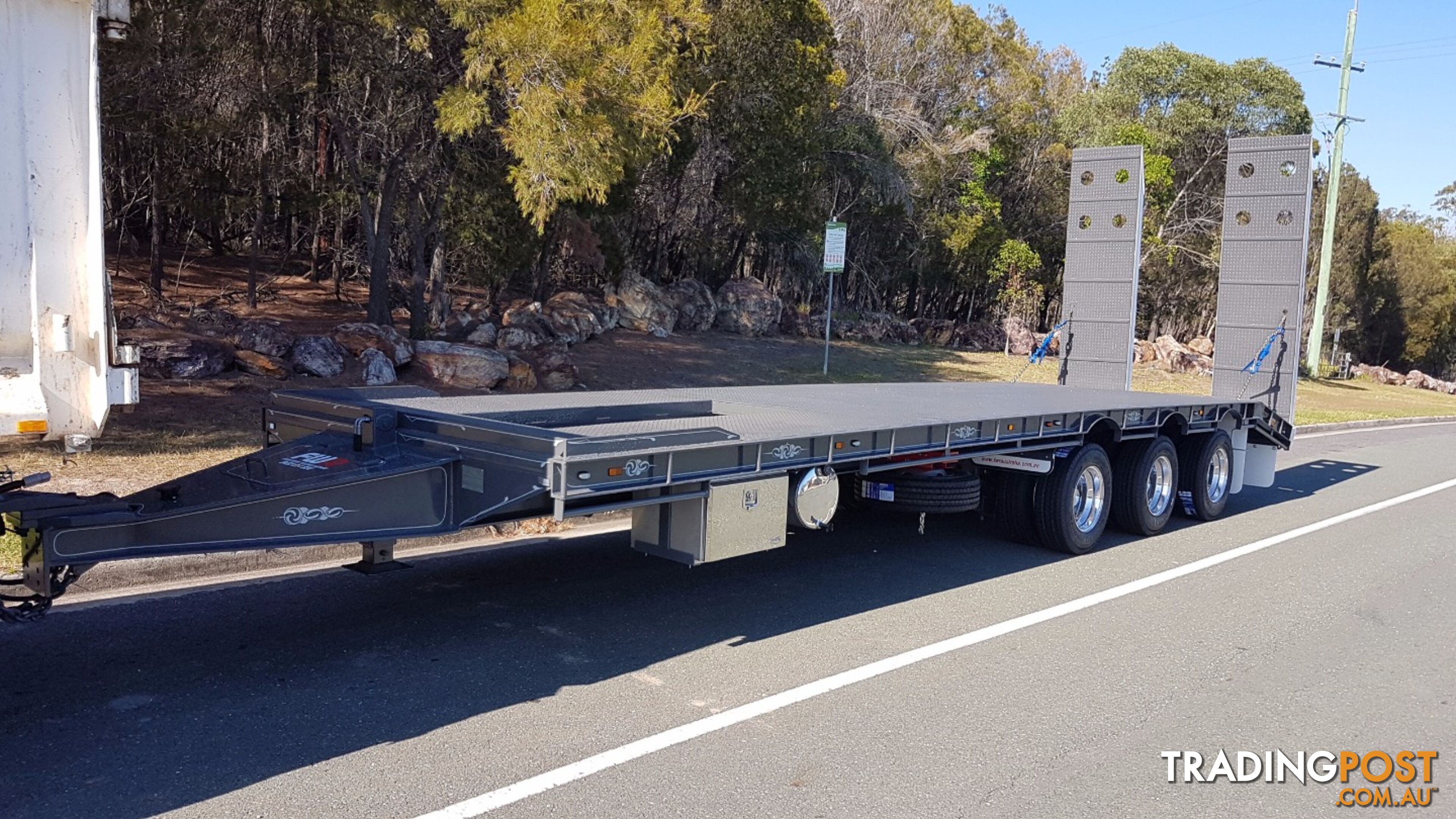 NEW 2024 FWR Tri Axle Tag Trailer