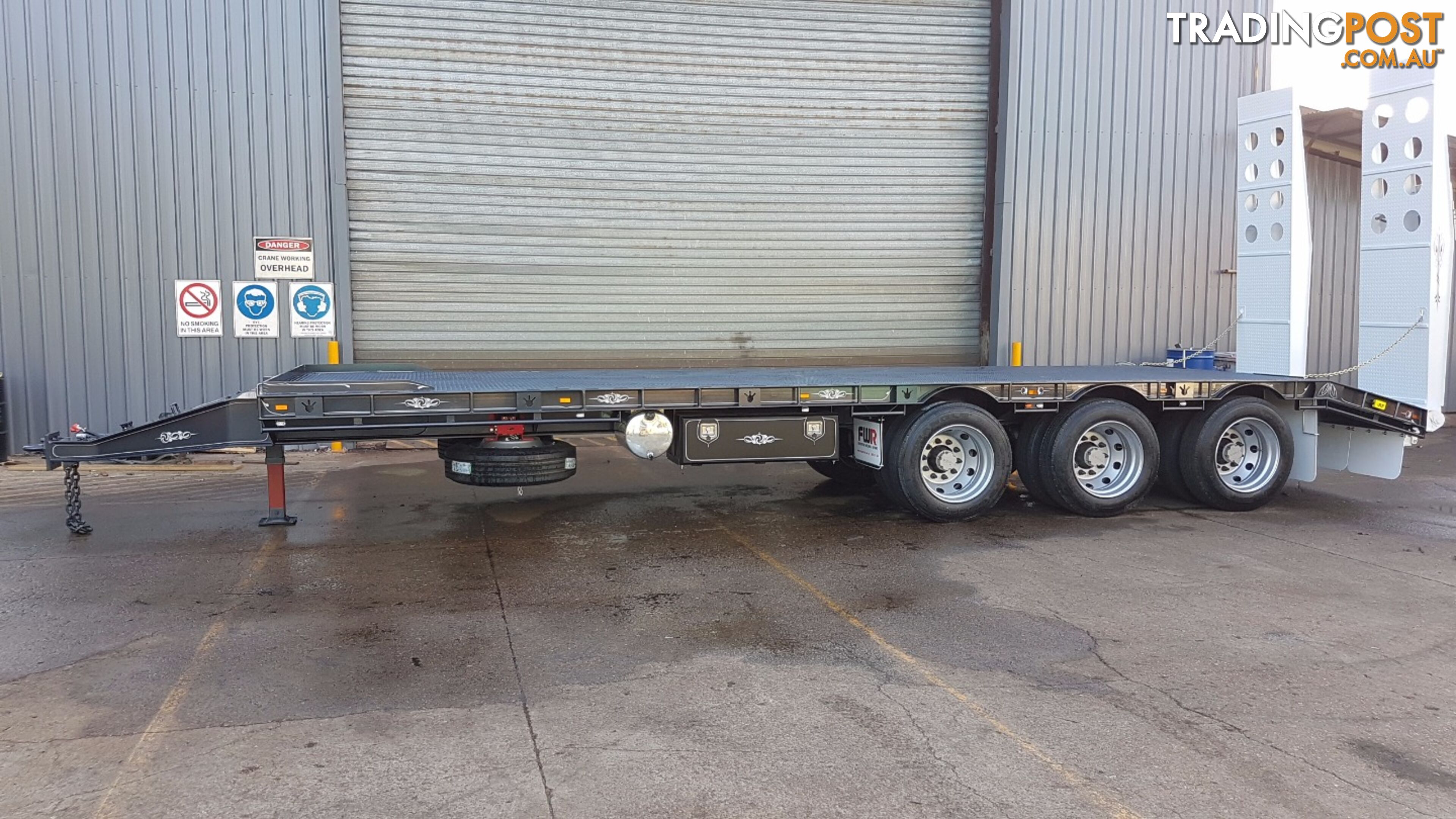 NEW 2024 FWR Tri Axle Tag Trailer