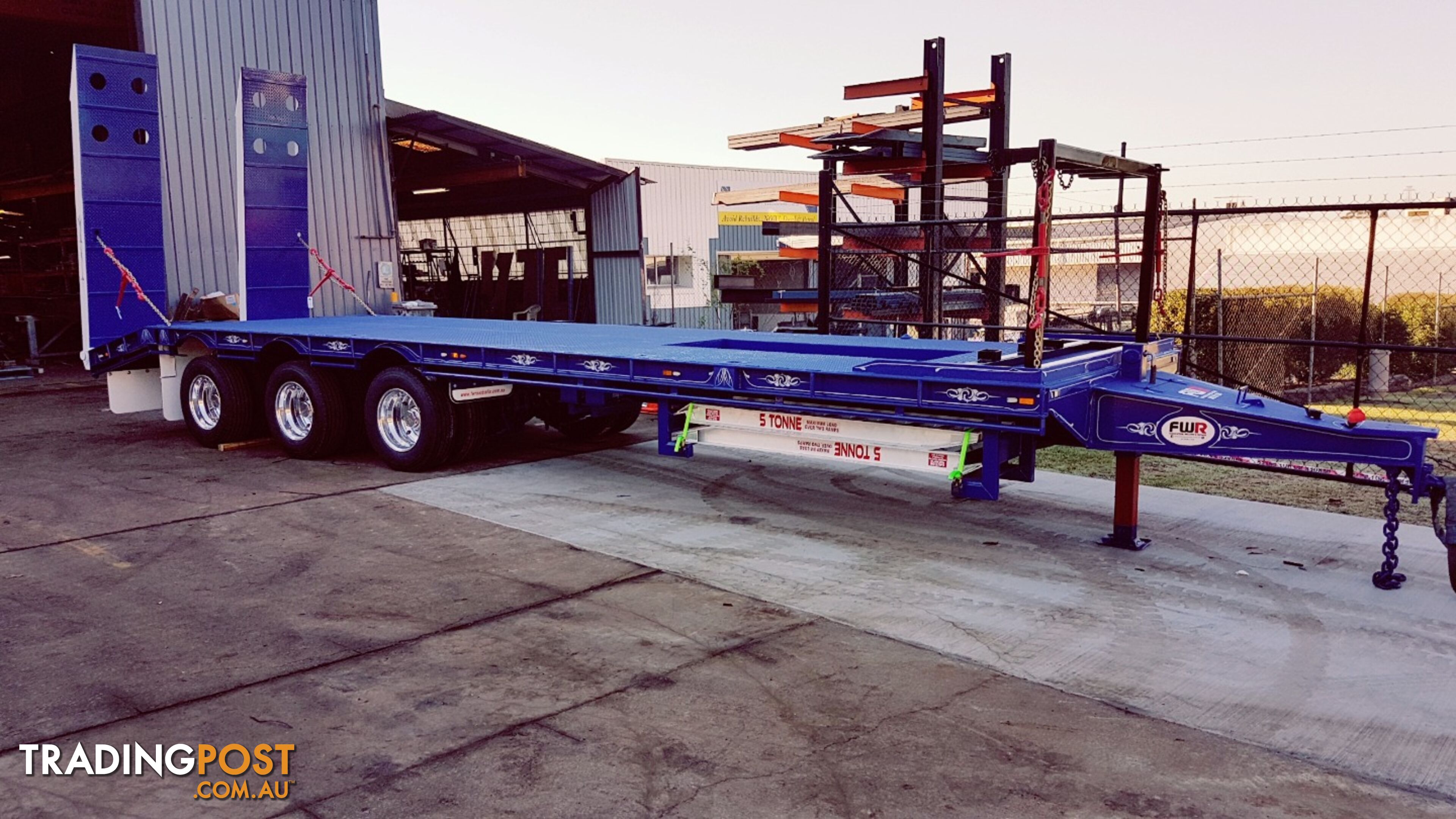 NEW 2023  Tri Axle Tag Trailer