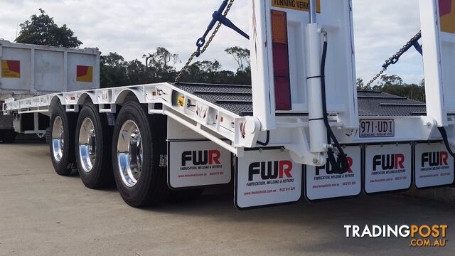 NEW 2024 FWR Tri Axle Tag Trailer