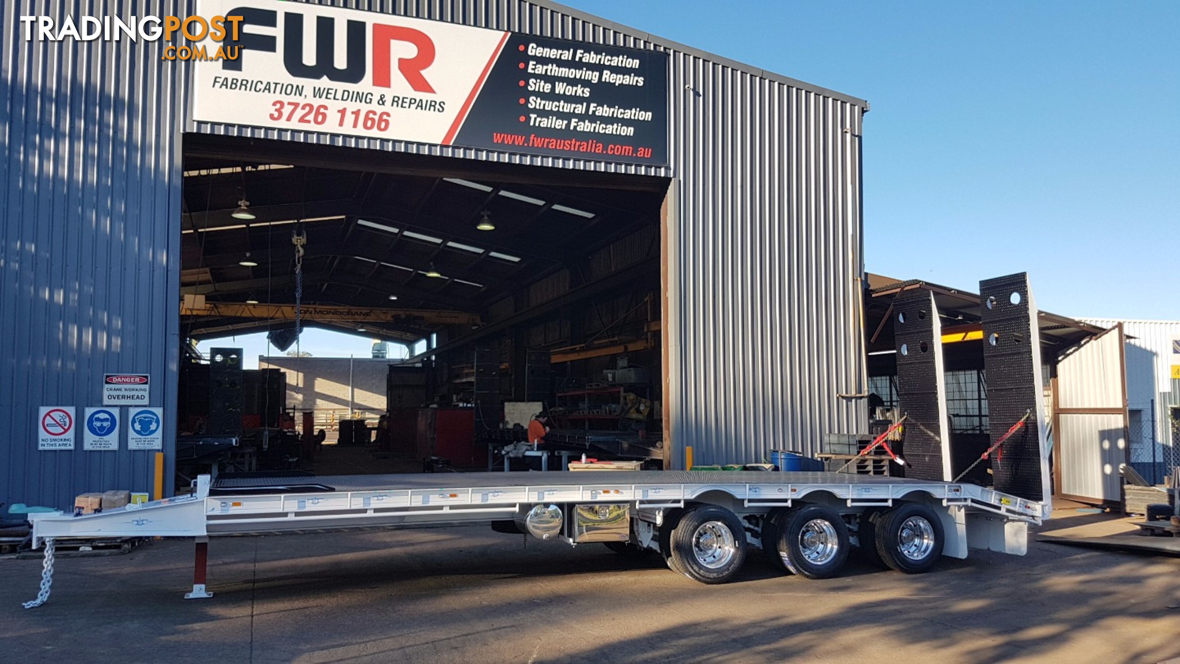 NEW 2023  Tri Axle Tag Trailer