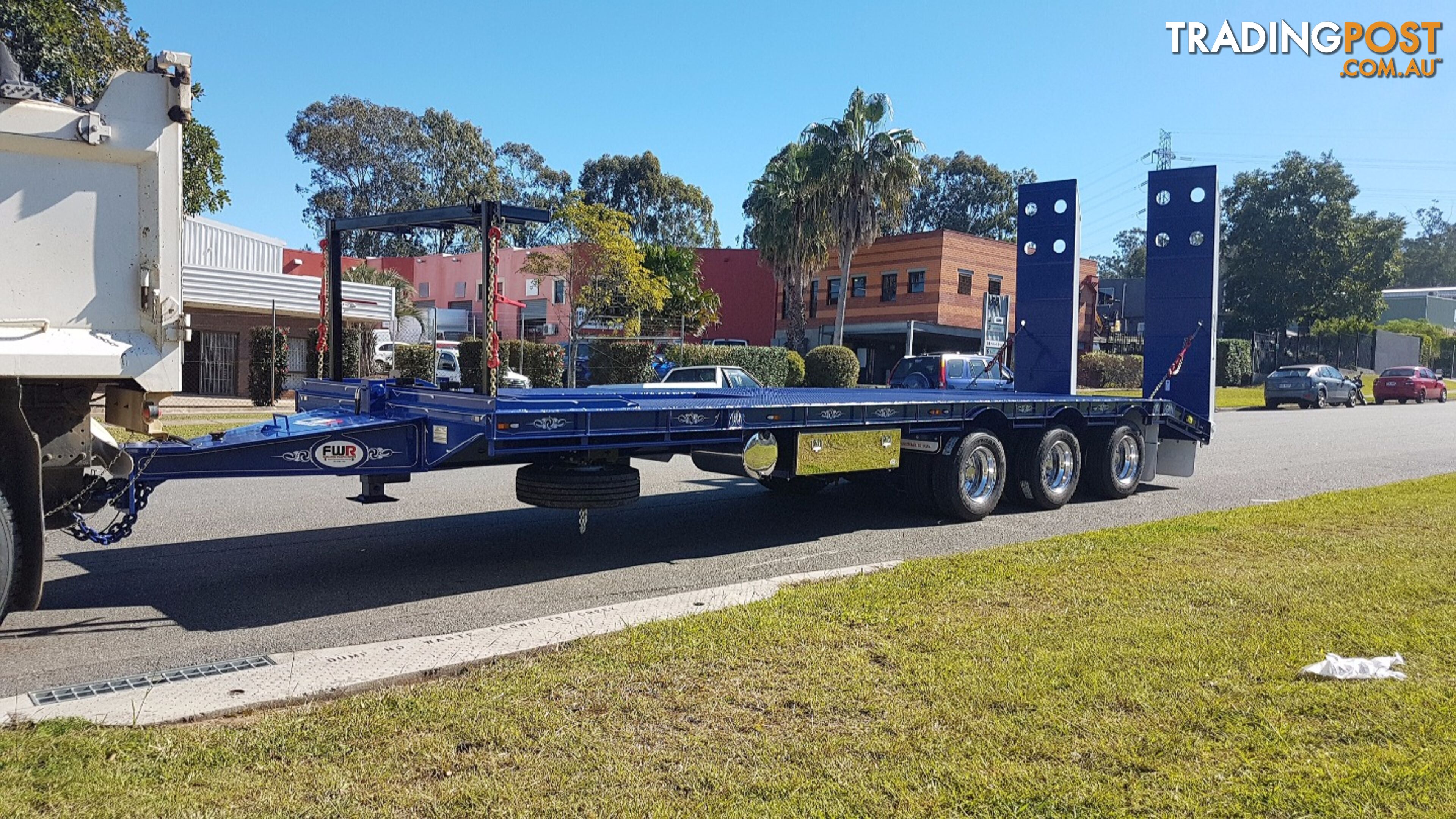 NEW 2024 FWR Tri Axle Tag Trailer