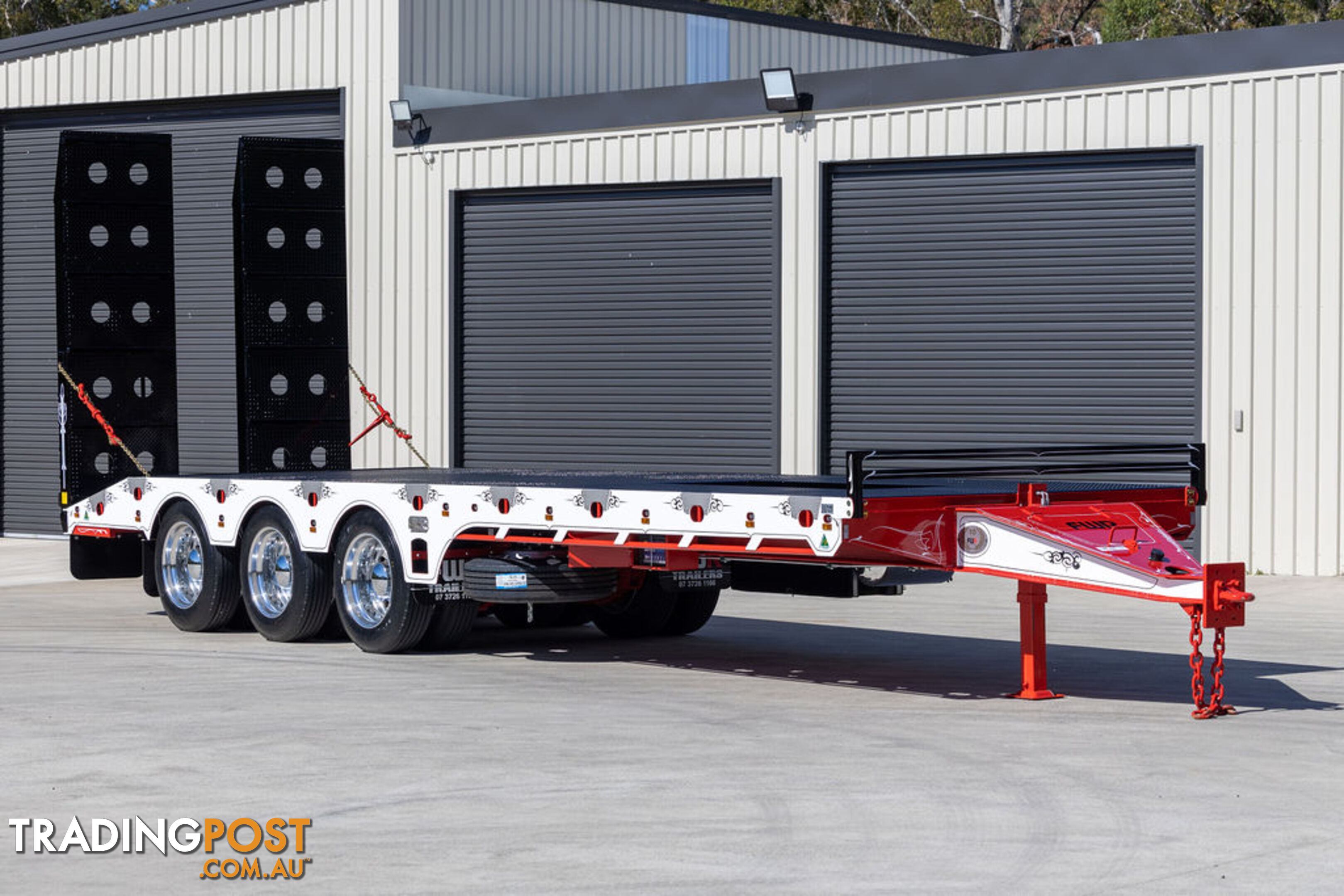 NEW 2023 FWR ELITE Tri Axle Tag Trailer