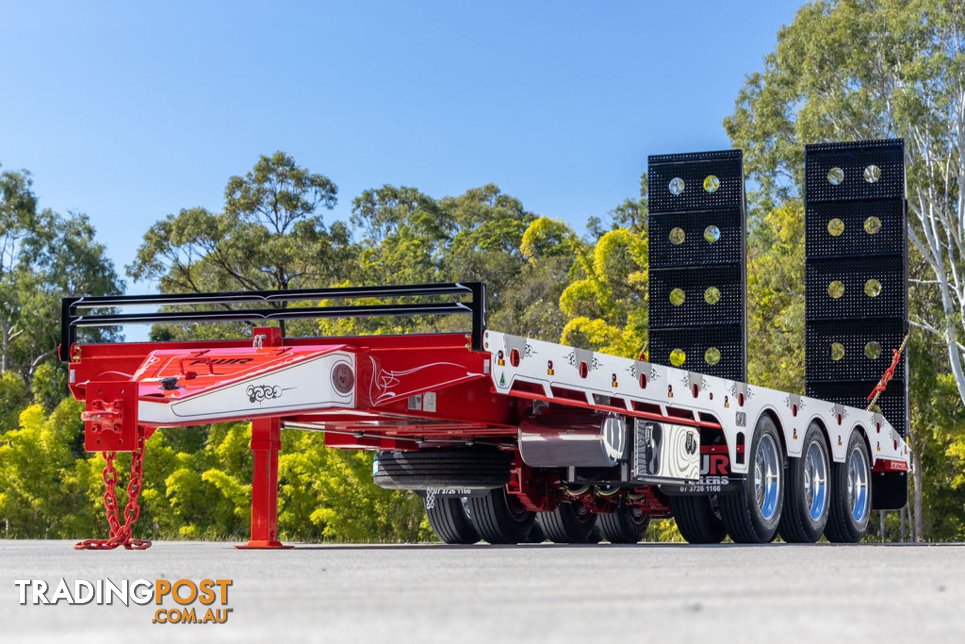 NEW 2023 FWR ELITE Tri Axle Tag Trailer