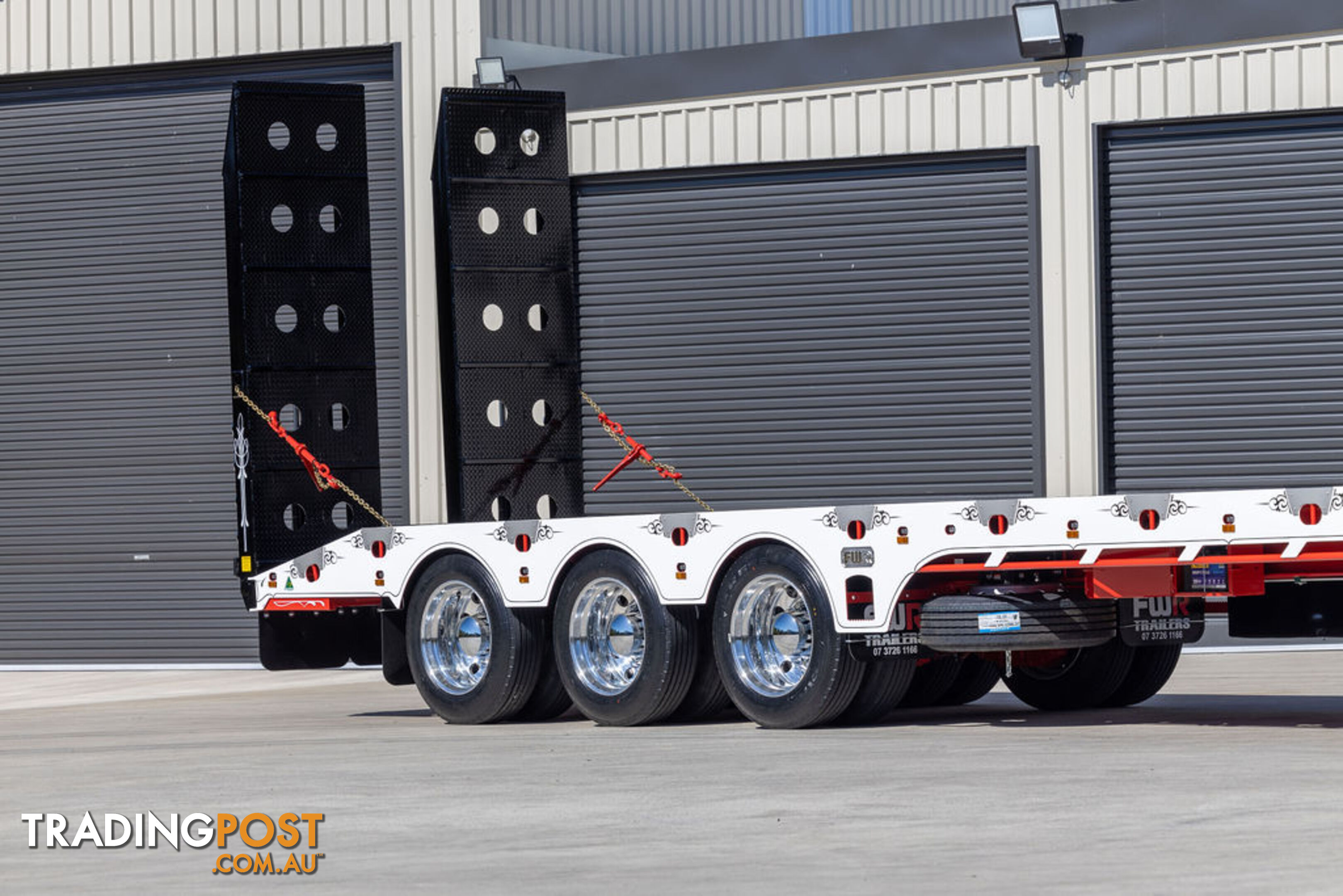 NEW 2023 FWR ELITE Tri Axle Tag Trailer