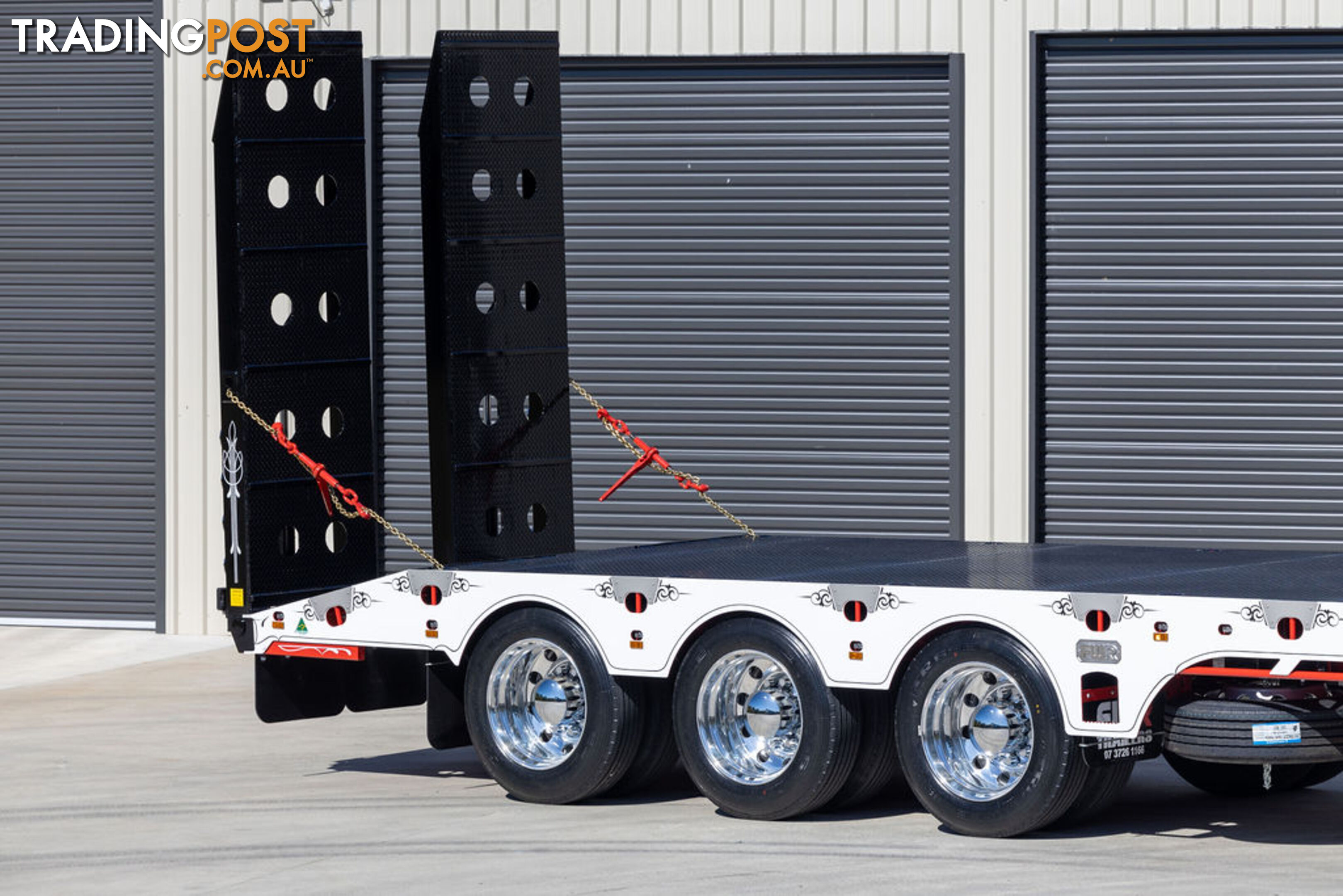 NEW 2024 FWR ELITE Tri Axle Tag Trailer