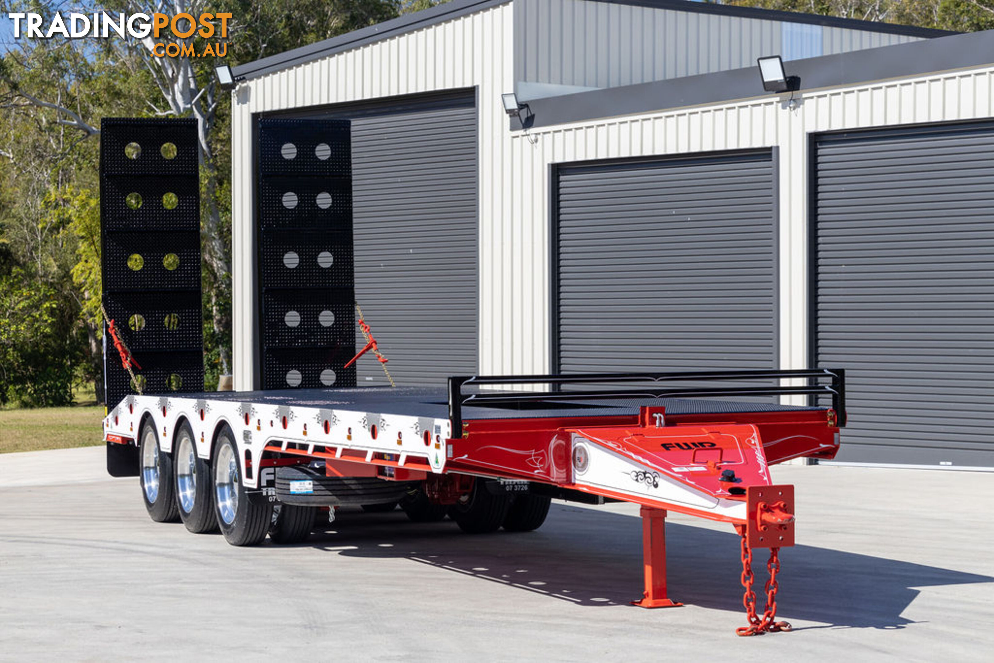 NEW 2024 FWR ELITE Tri Axle Tag Trailer