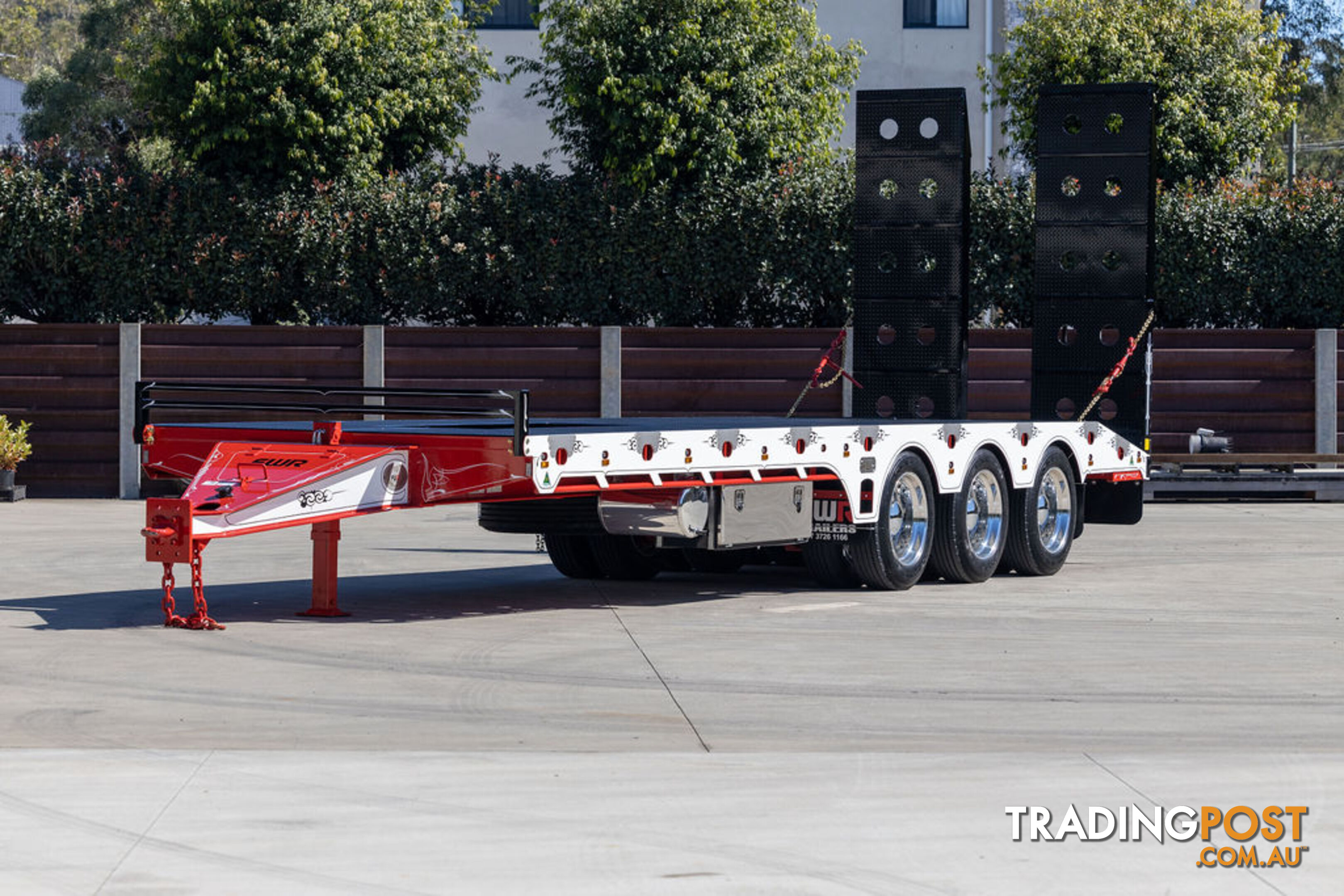 NEW 2023 FWR ELITE Tri Axle Tag Trailer