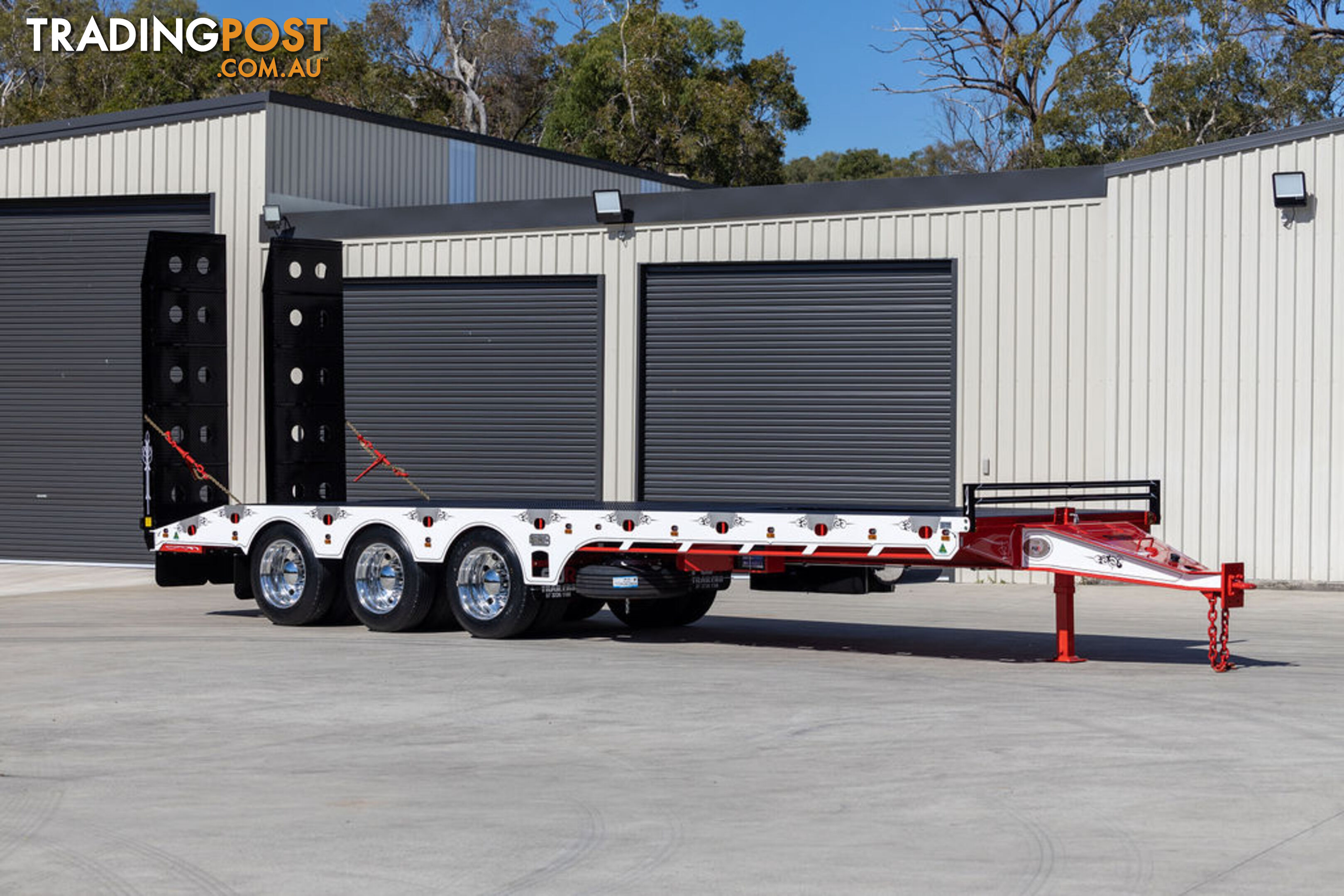 NEW 2024 FWR ELITE Tri Axle Tag Trailer