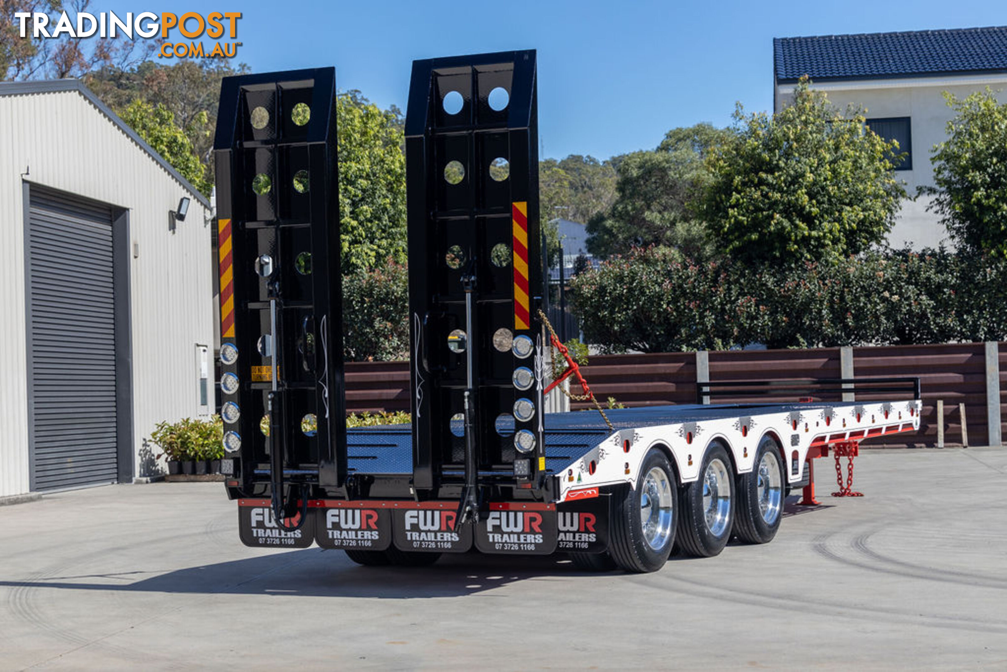 NEW 2024 FWR ELITE Tri Axle Tag Trailer