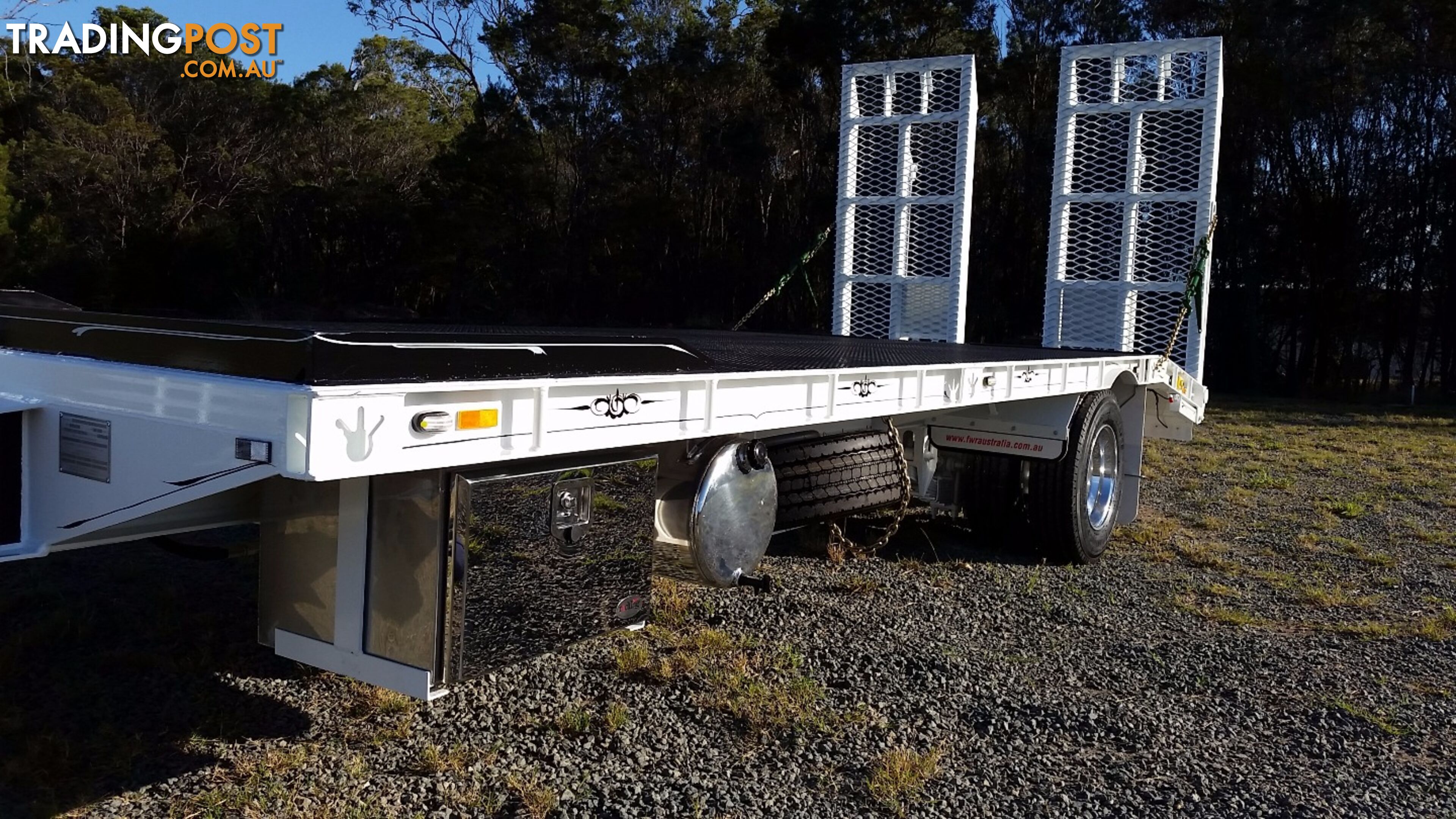 NEW 2024 FWR Single Axle Tag Trailer - All Hydraulic