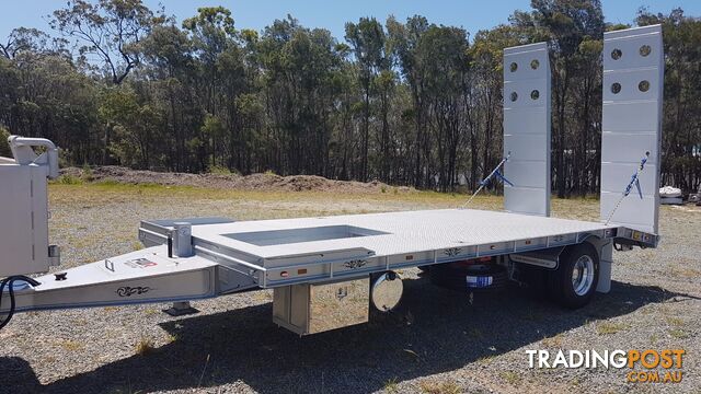 NEW 2024 FWR Single Axle Tag Trailer - All Hydraulic