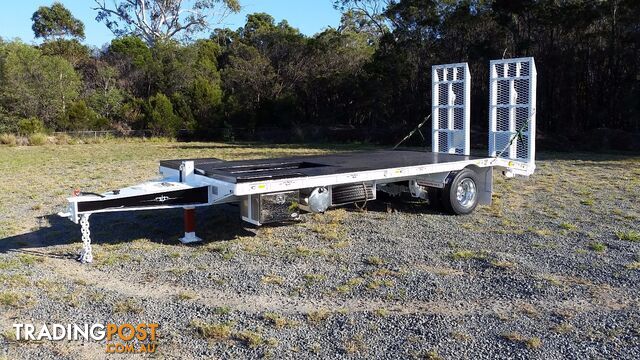 NEW 2024 FWR Single Axle Tag Trailer - All Hydraulic