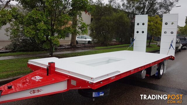 NEW 2024 FWR Single Axle Tag Trailer - All Hydraulic