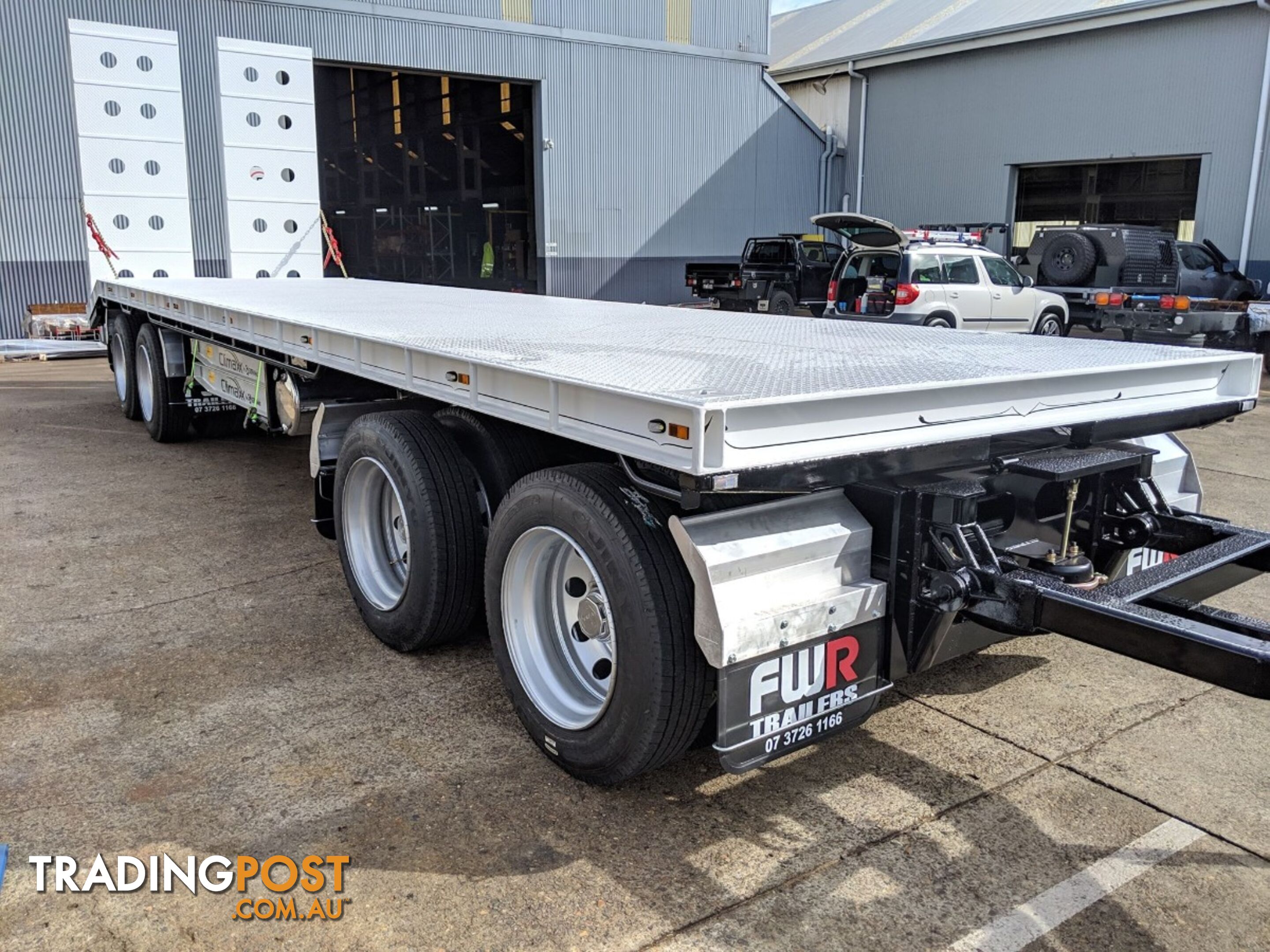 NEW 2024 FWR 4 Axle Dog Trailer, FD4