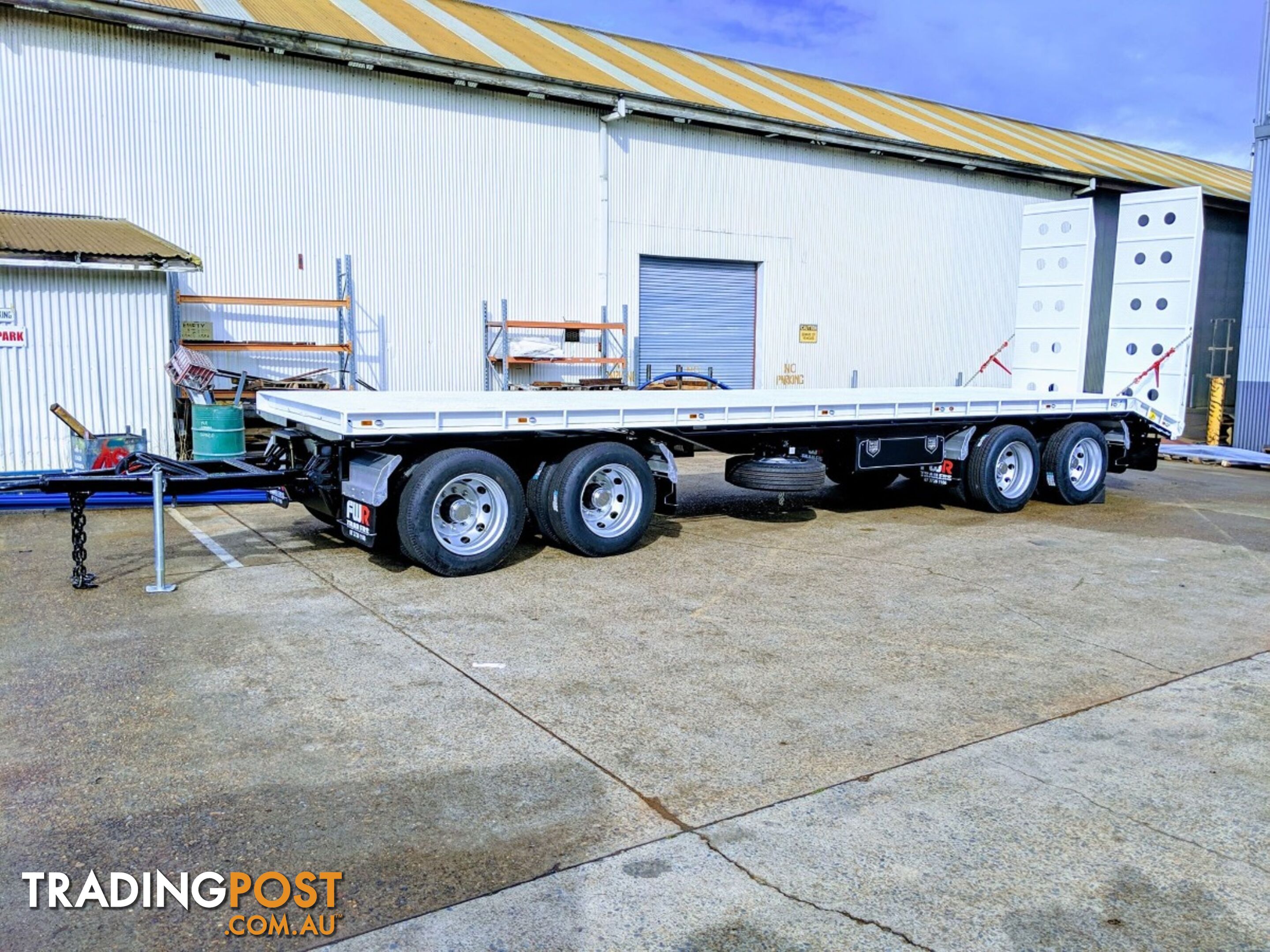 NEW 2024 FWR 4 Axle Dog Trailer, FD4