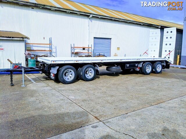 NEW 2024 FWR 4 Axle Dog Trailer, FD4