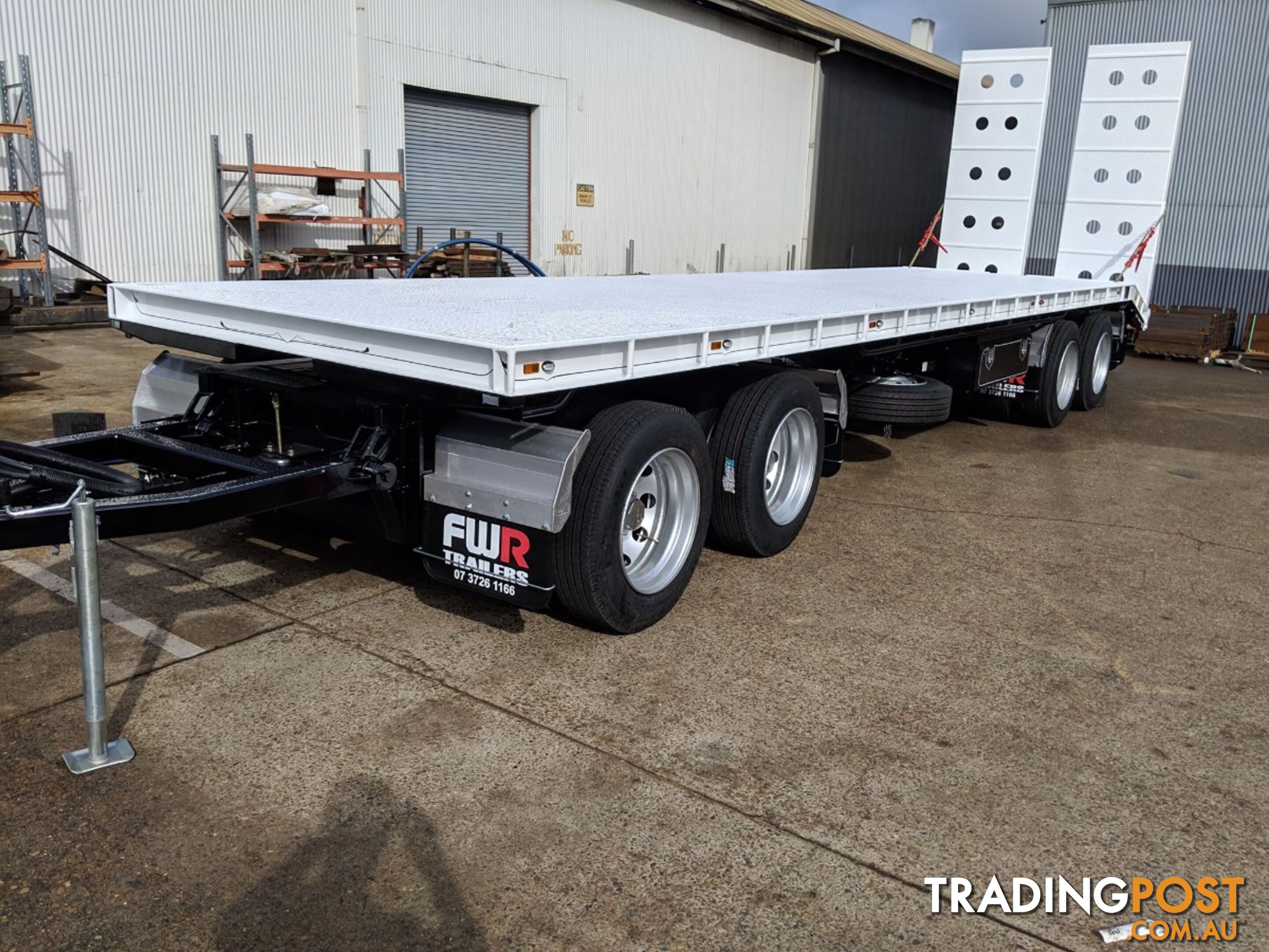 NEW 2024 FWR 4 Axle Dog Trailer, FD4