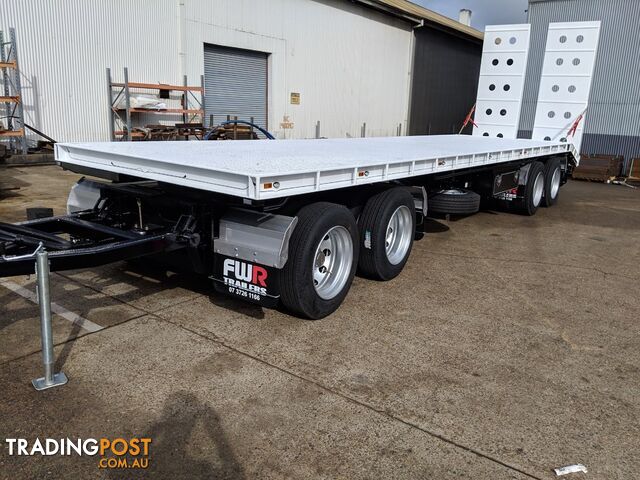 NEW 2024 FWR 4 Axle Dog Trailer, FD4