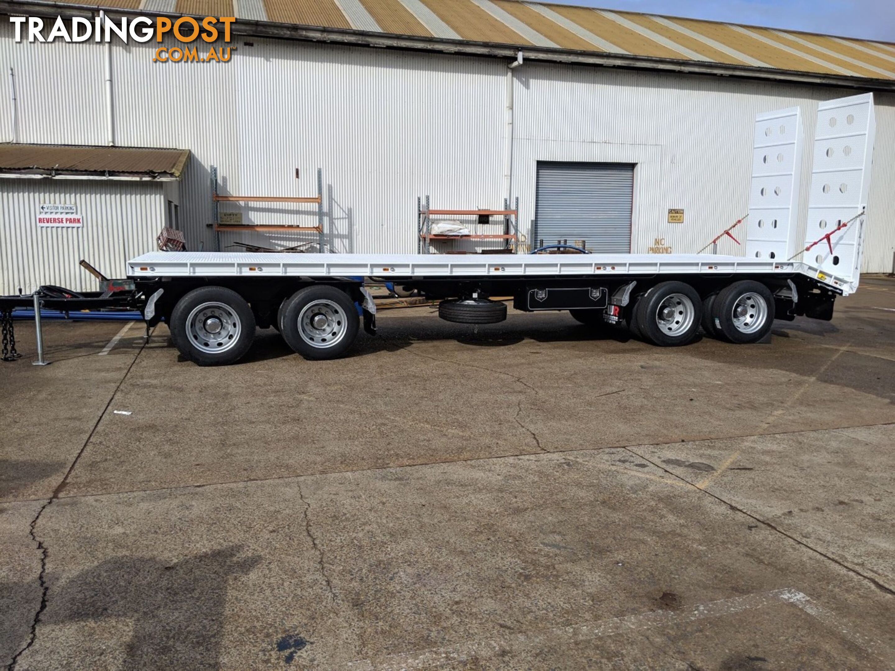 NEW 2024 FWR 4 Axle Dog Trailer, FD4