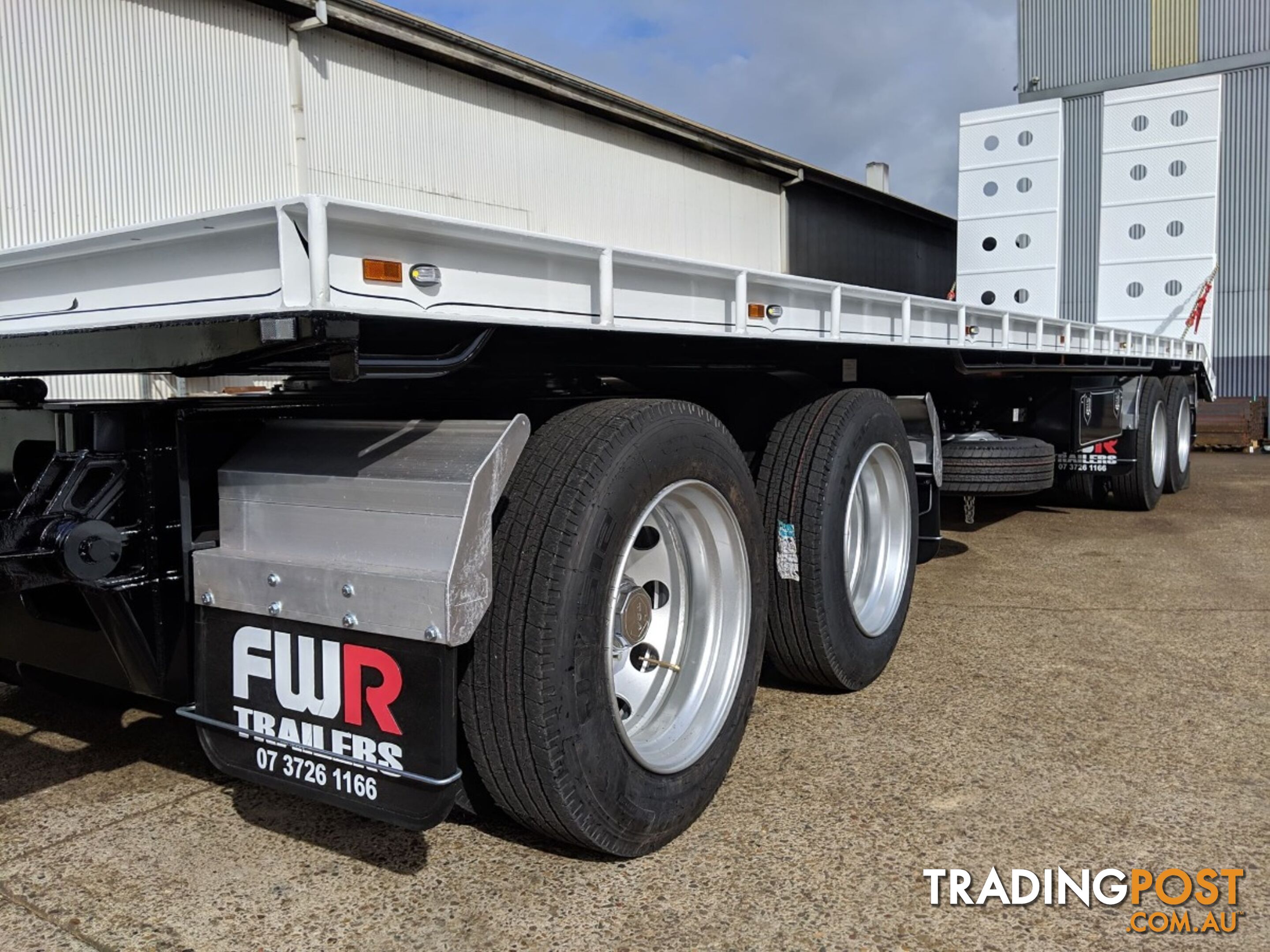 NEW 2024 FWR 4 Axle Dog Trailer, FD4