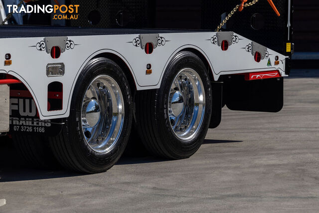 NEW 2023 FWR ELITE Tandem Axle Tag Trailer 