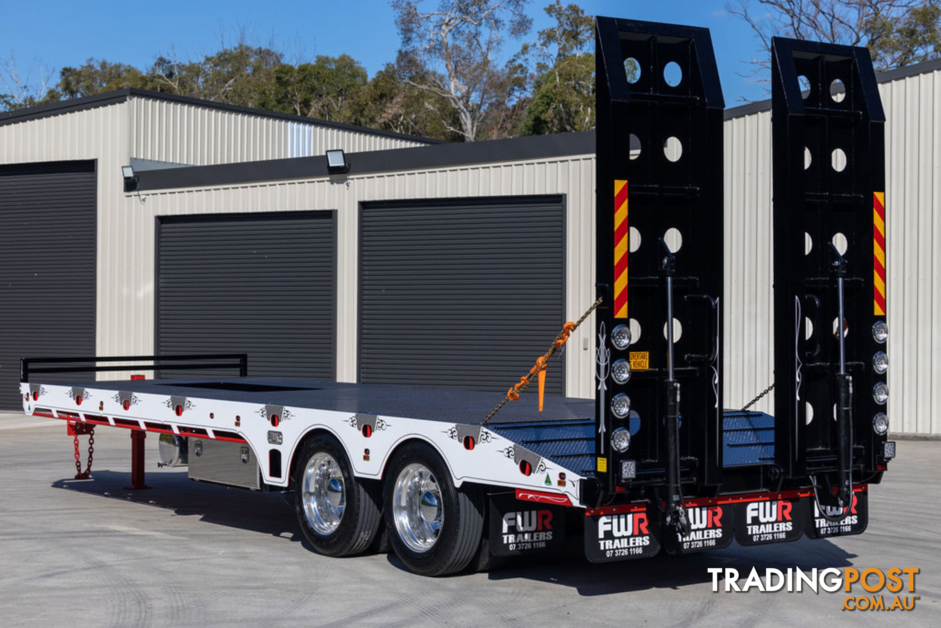 NEW 2024 FWR ELITE Tandem Axle Tag Trailer 