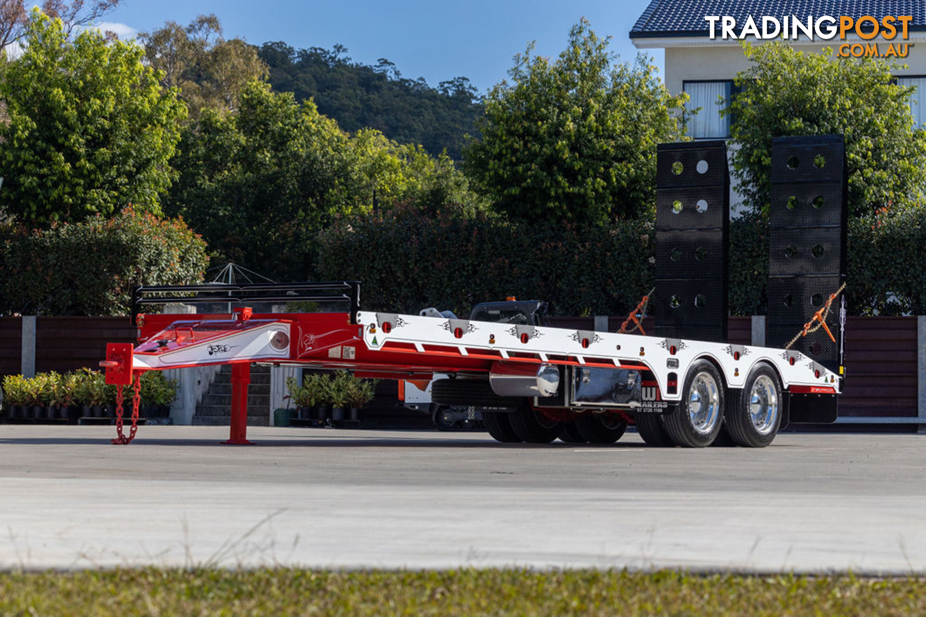 NEW 2024 FWR ELITE Tandem Axle Tag Trailer 