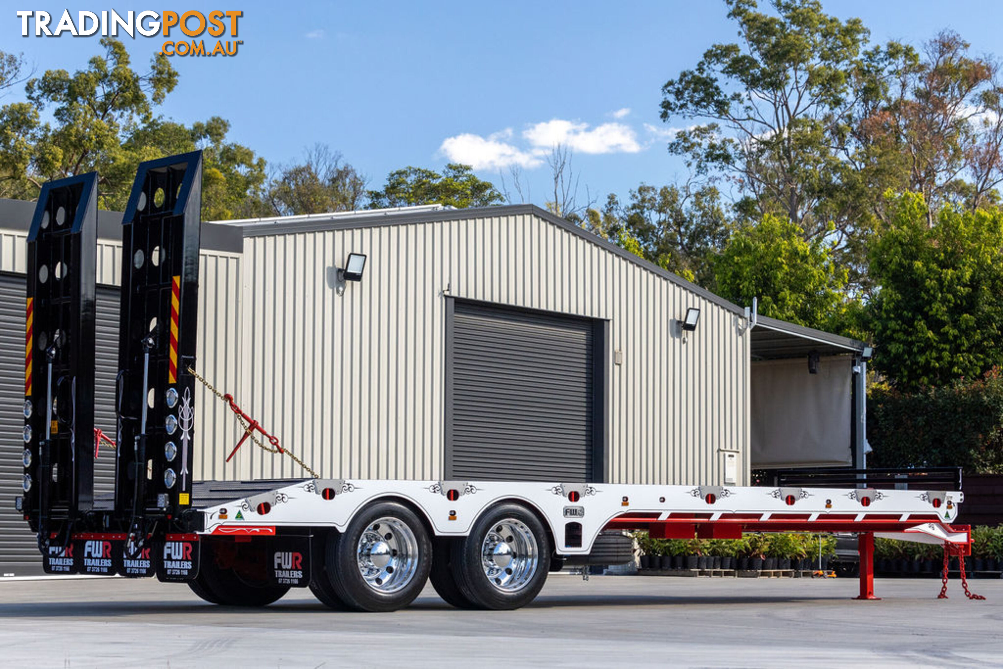 NEW 2024 FWR ELITE Tandem Axle Tag Trailer 