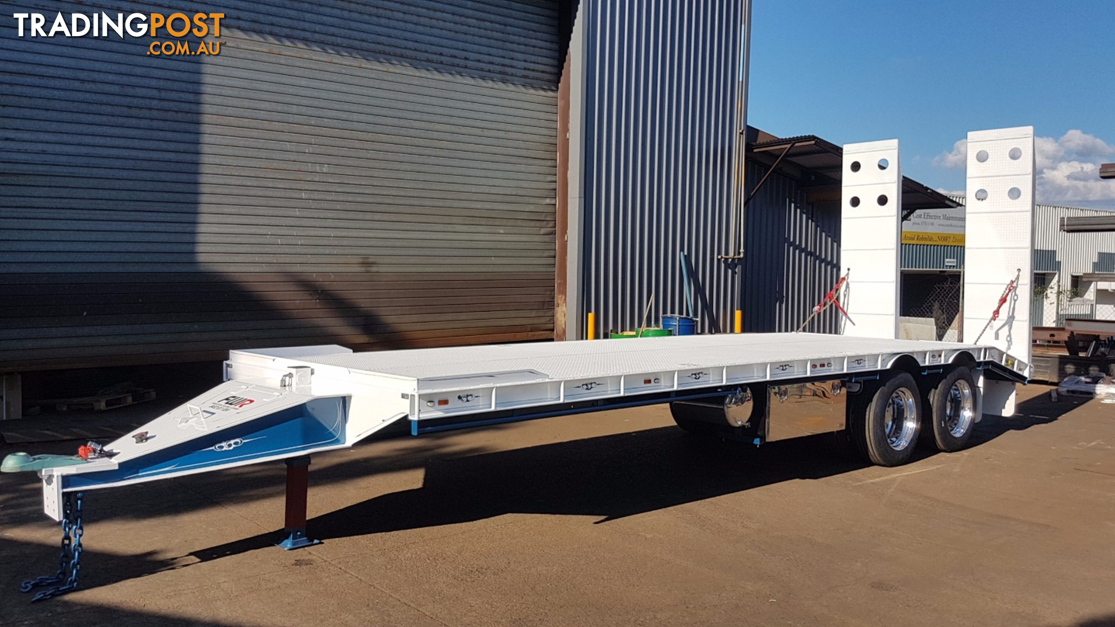 NEW 2024 FWR Tandem Axle Tag Trailer