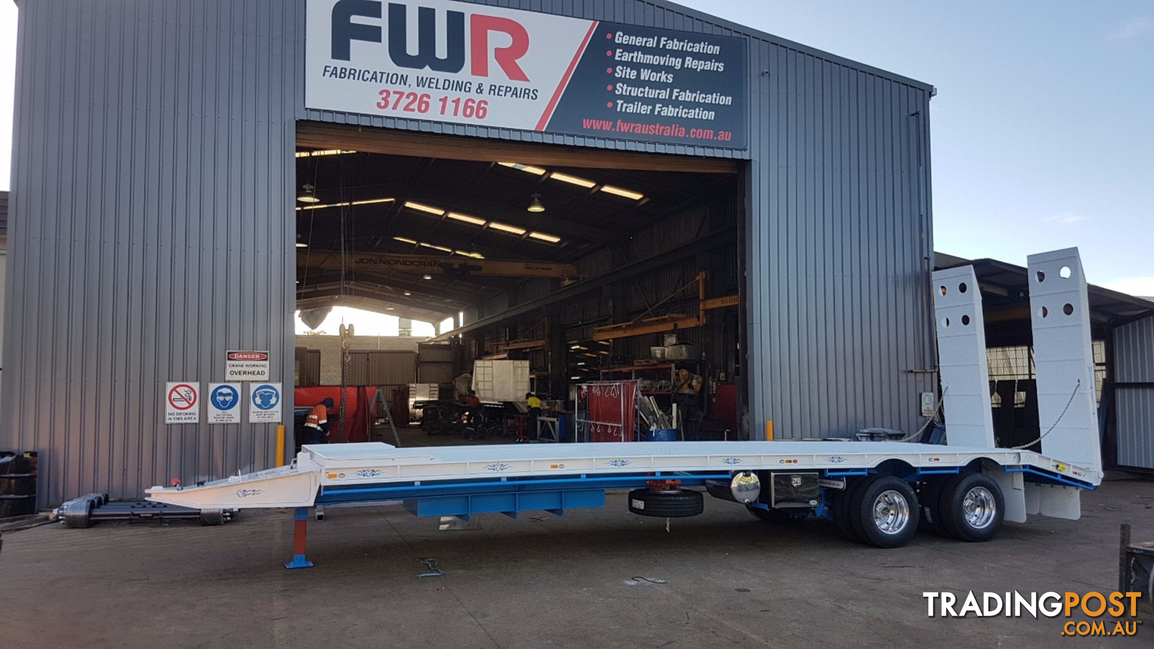 NEW 2024 FWR Tandem Axle Tag Trailer