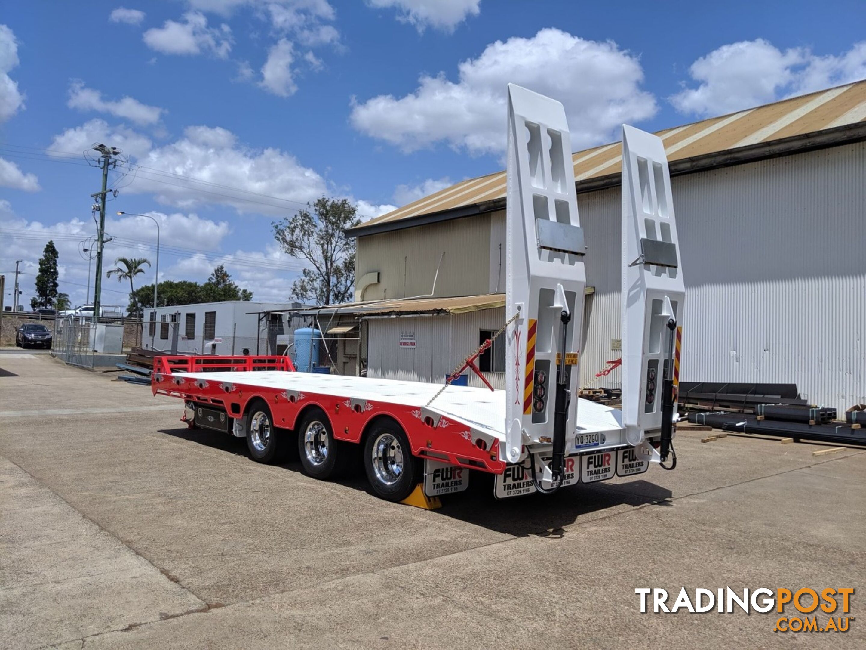 NEW 2023 FWR ELITE Tri Axle Tag Trailer - Widener