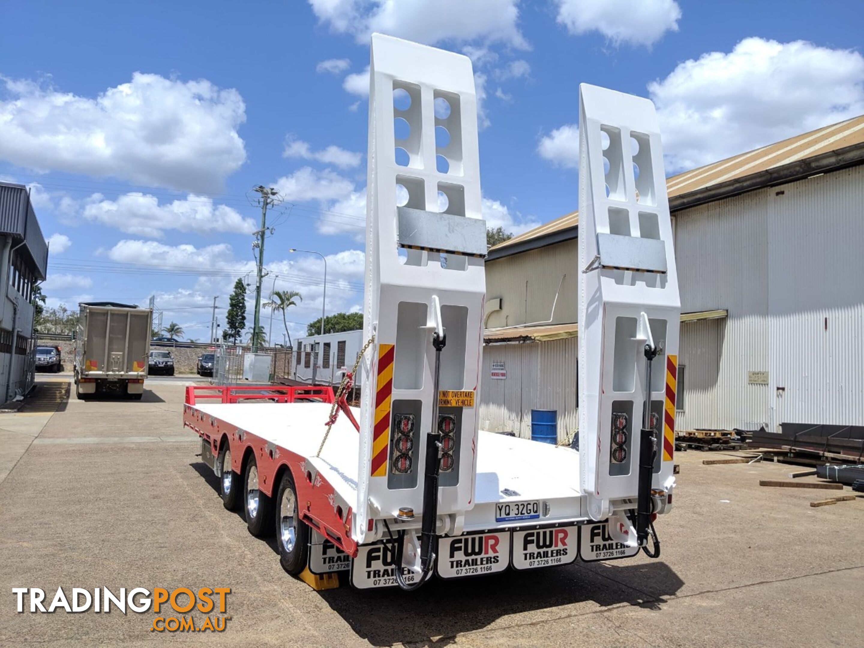 NEW 2024 FWR ELITE Tri Axle Tag Trailer - Widener